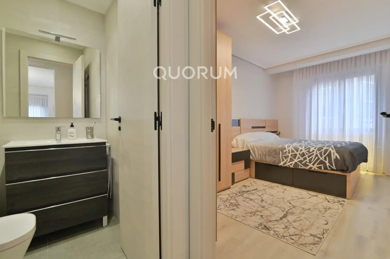 Bedroom of Flat for sale in Bilbao   with Heating, Terrace and Storage room