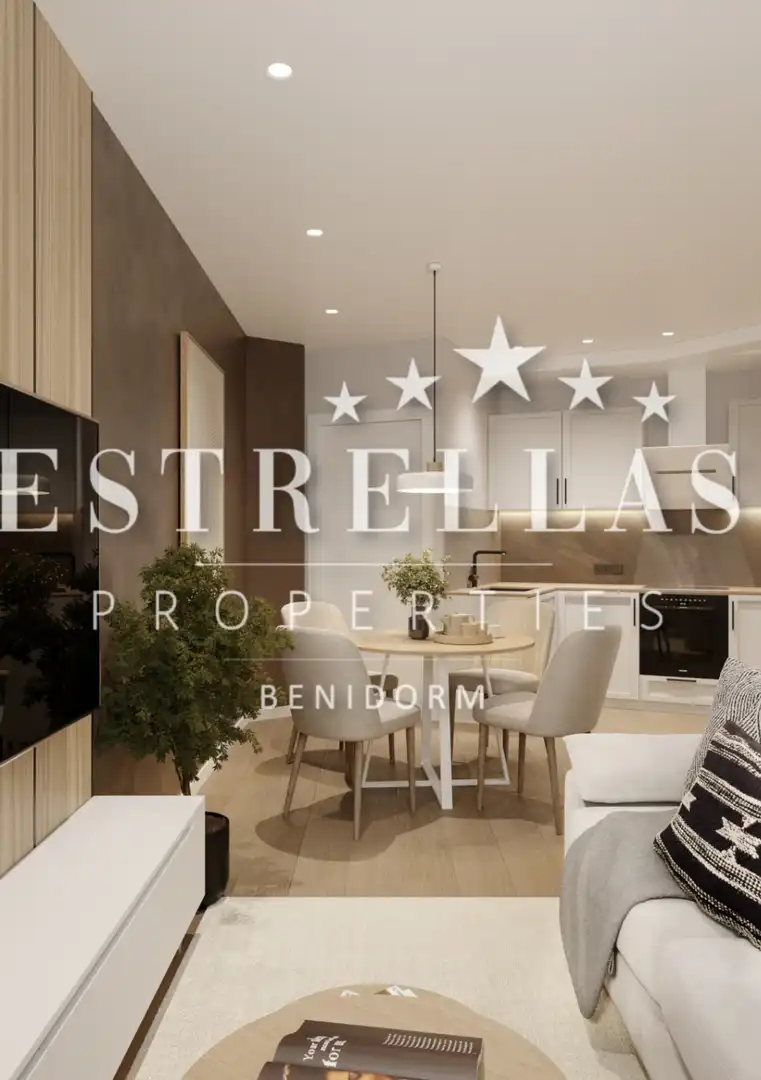 Habitación de Apartamento en venta en Benidorm con Aire acondicionado, Calefacción y Jardín privado