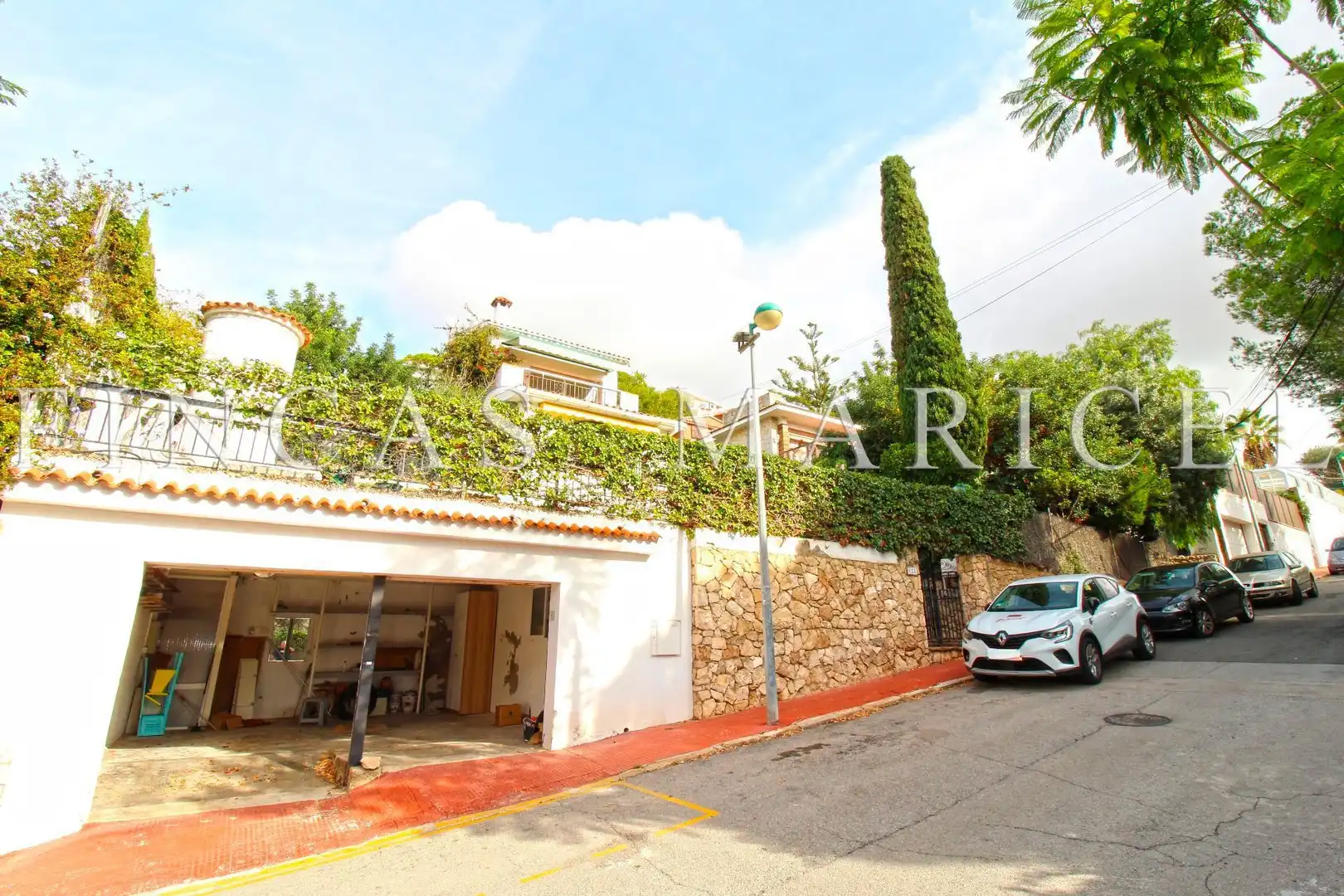 Vista exterior de Casa o chalet en venta en Sitges con Aire acondicionado, Calefacción y Jardín privado