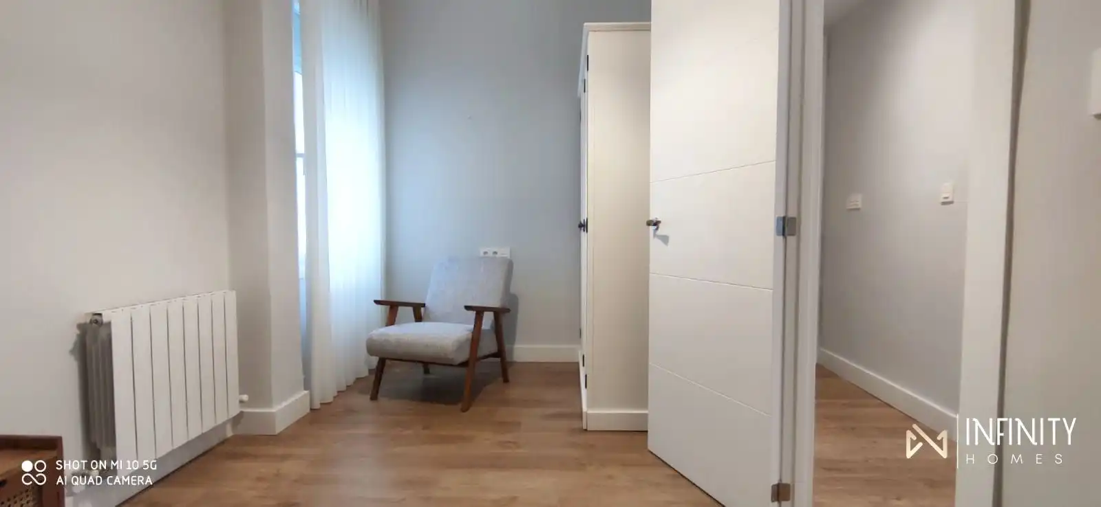 Schlafzimmer von Wohnung zur Miete in Bilbao  mit Heizung