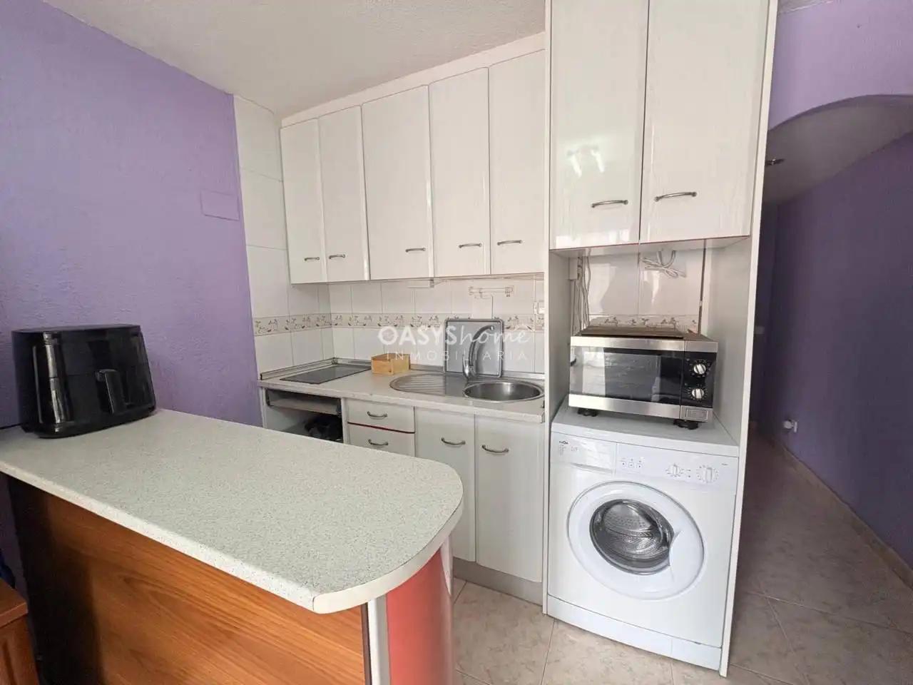 Kitchen of Flat for sale in La Manga del Mar Menor  with Air Conditioner, Terrace and Community pool
