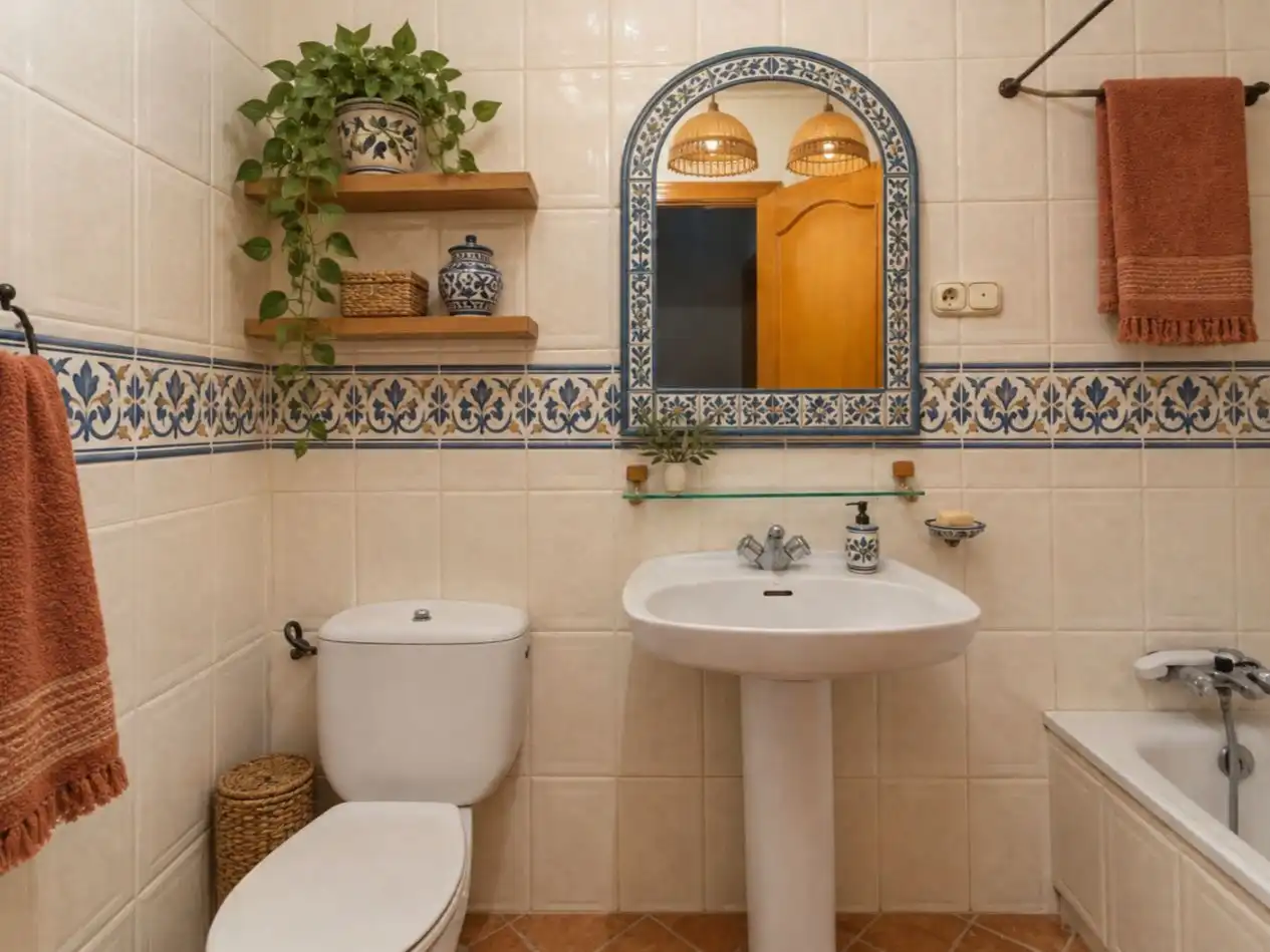 Bathroom of Houses for sale in Campillos, Málaga