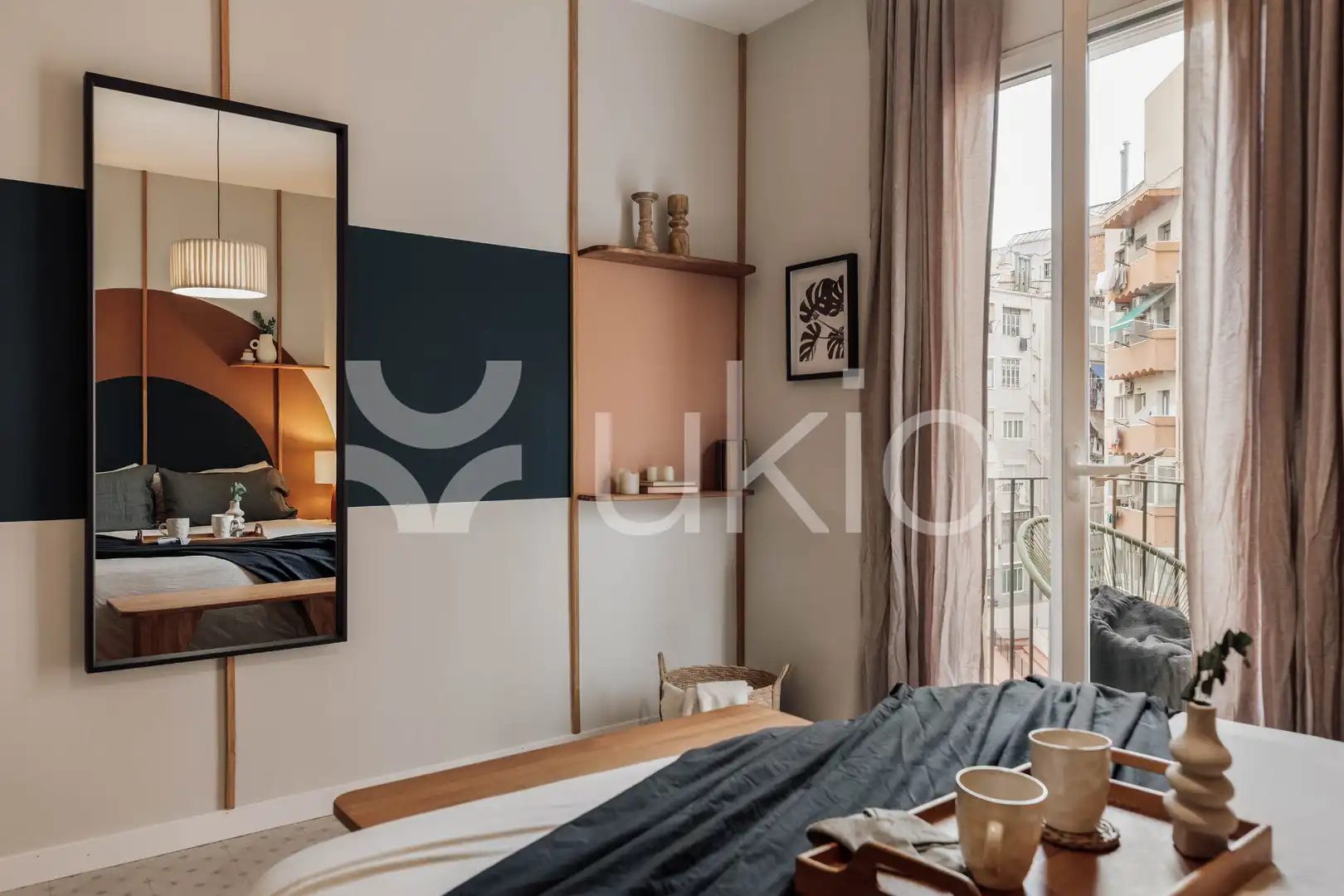 Bedroom of Apartments for rent in Barcelona  with Air Conditioner, Heating and Furnished