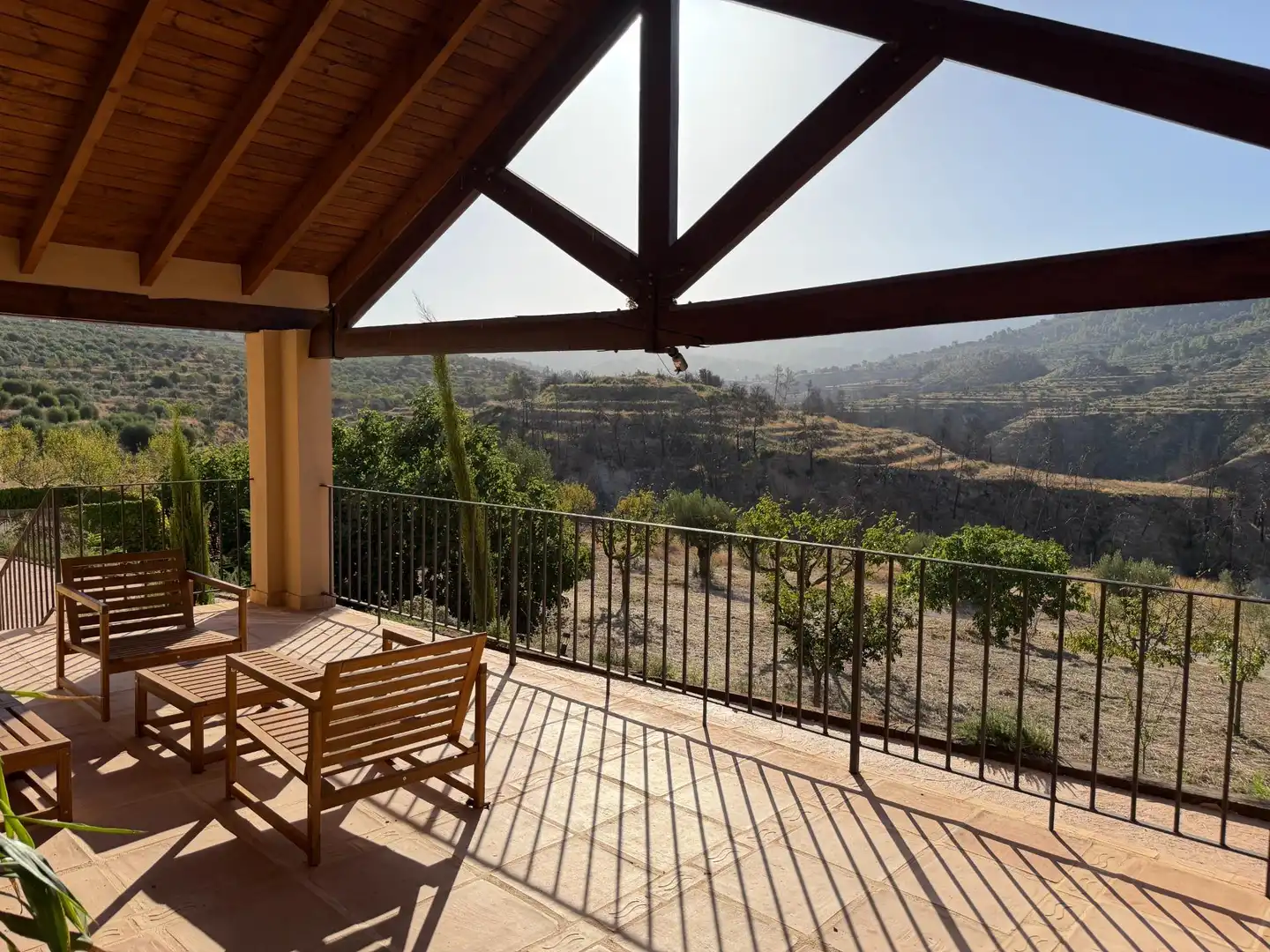 Terraza de Casa o chalet en venta en Penàguila con Calefacción, Jardín privado y Terraza