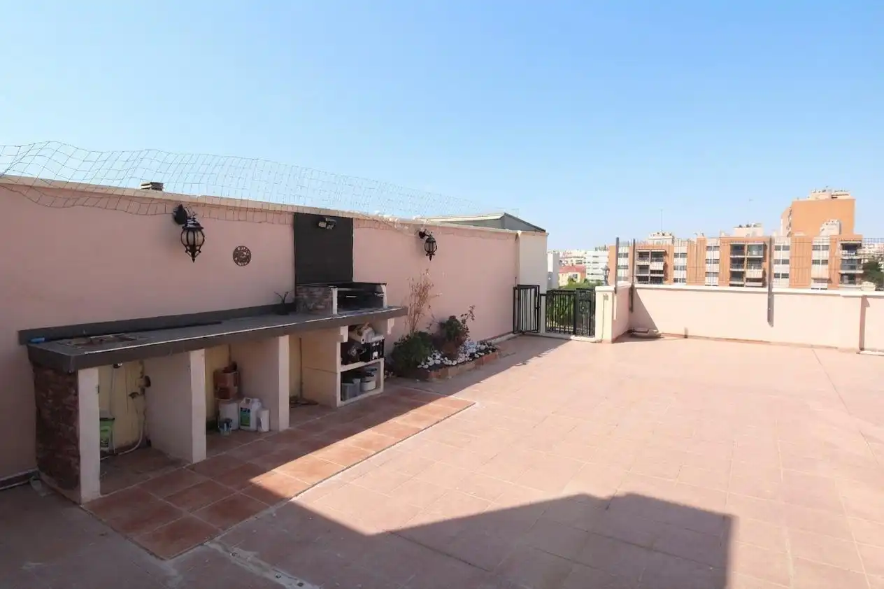 Terrace of Attic for sale in Alicante / Alacant  with Heating, Private garden and Terrace
