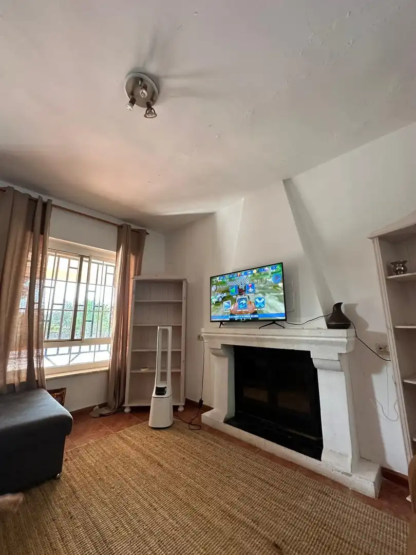 Living room of Houses for sale in Muro de Alcoy  with Heating, Swimming Pool and Furnished