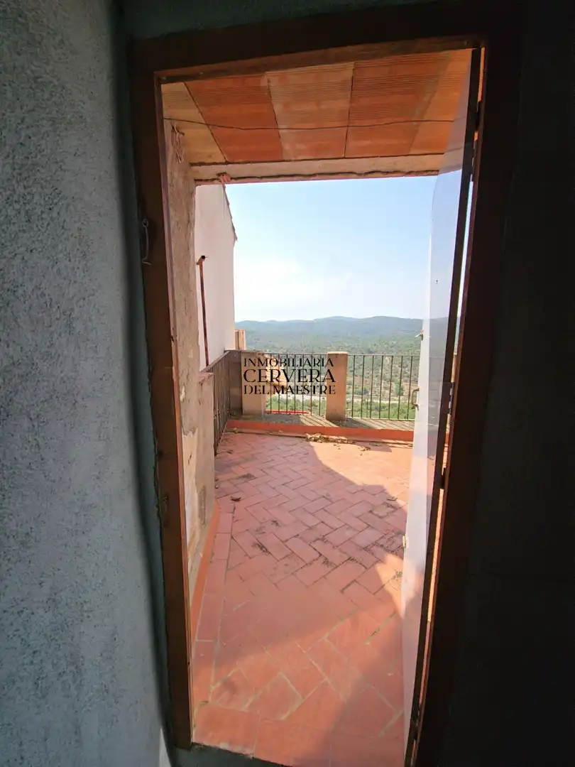Terrassa de Casa o xalet en venda en Cervera del Maestre