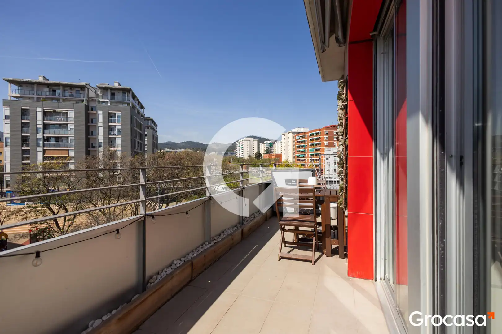 Terrasse von Wohnung zum Verkauf in Sant Boi de Llobregat mit Klimaanlage, Heizung und Terrasse