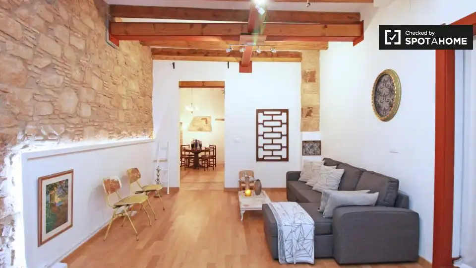 Piso con terraza en alquiler en Ciutat Vella, imagen 12