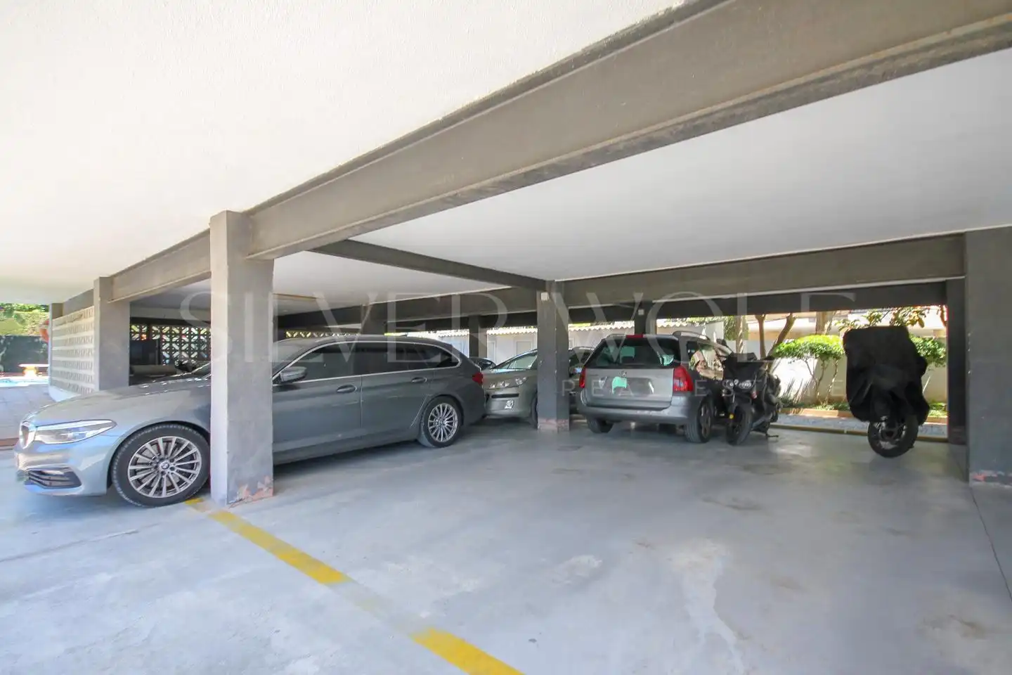 Parking of Flat for sale in Gavà  with Air Conditioner, Heating and Parquet flooring