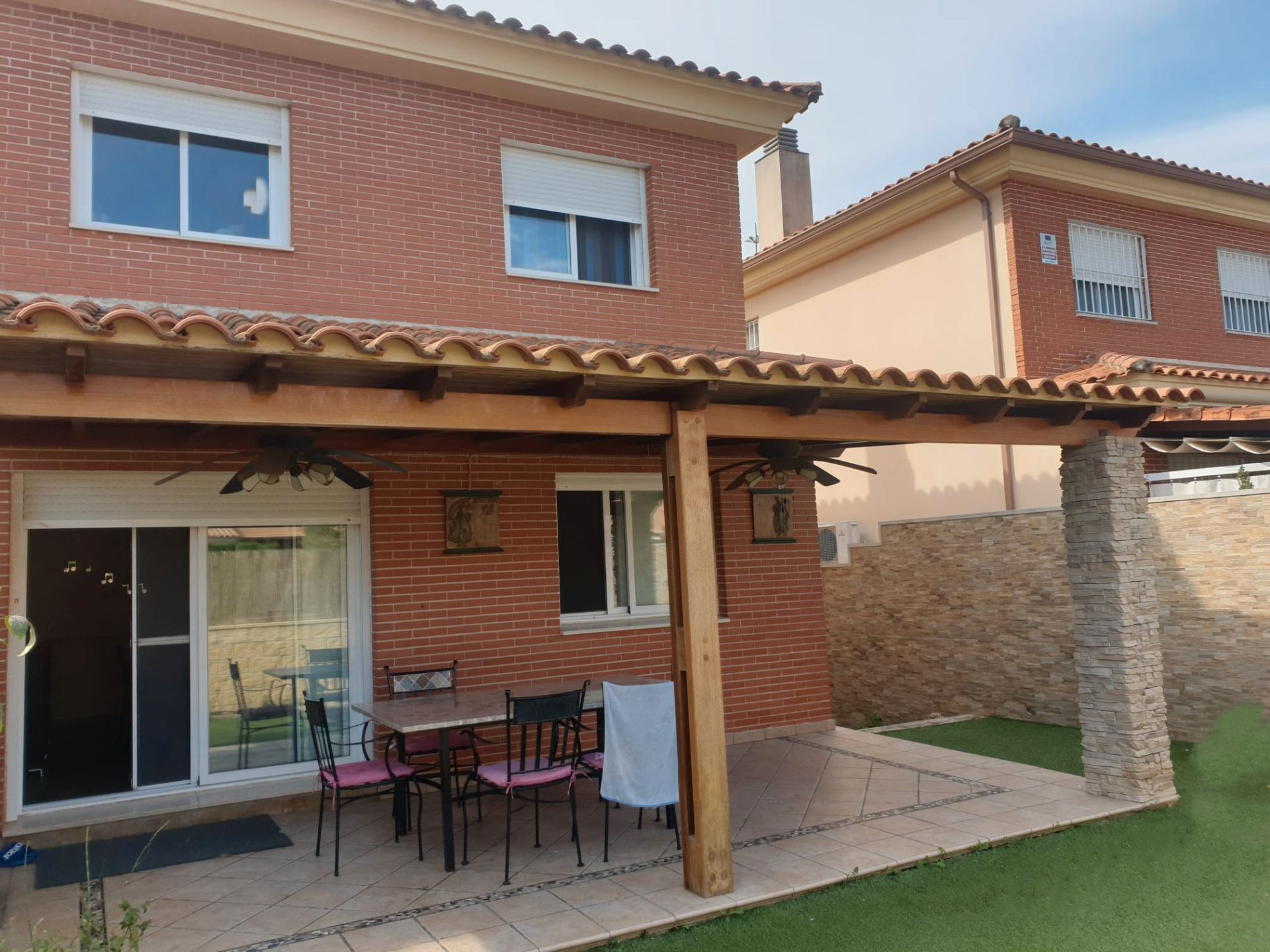 Terrace of Single-family semi-detached for sale in Cambrils  with Air Conditioner, Heating and Private garden