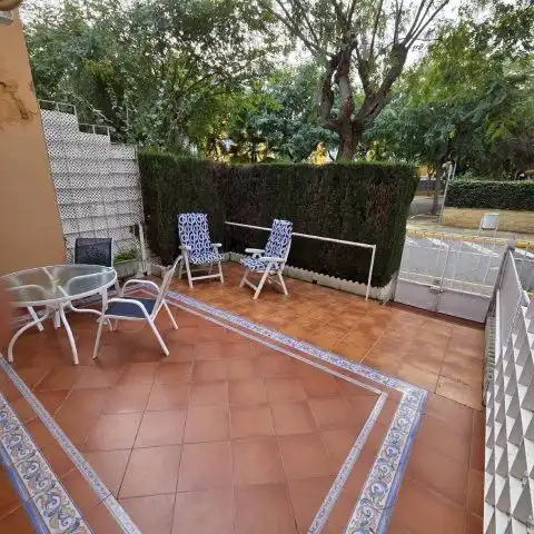 Terrassa de Casa adosada de lloguer en Islantilla amb Terrassa