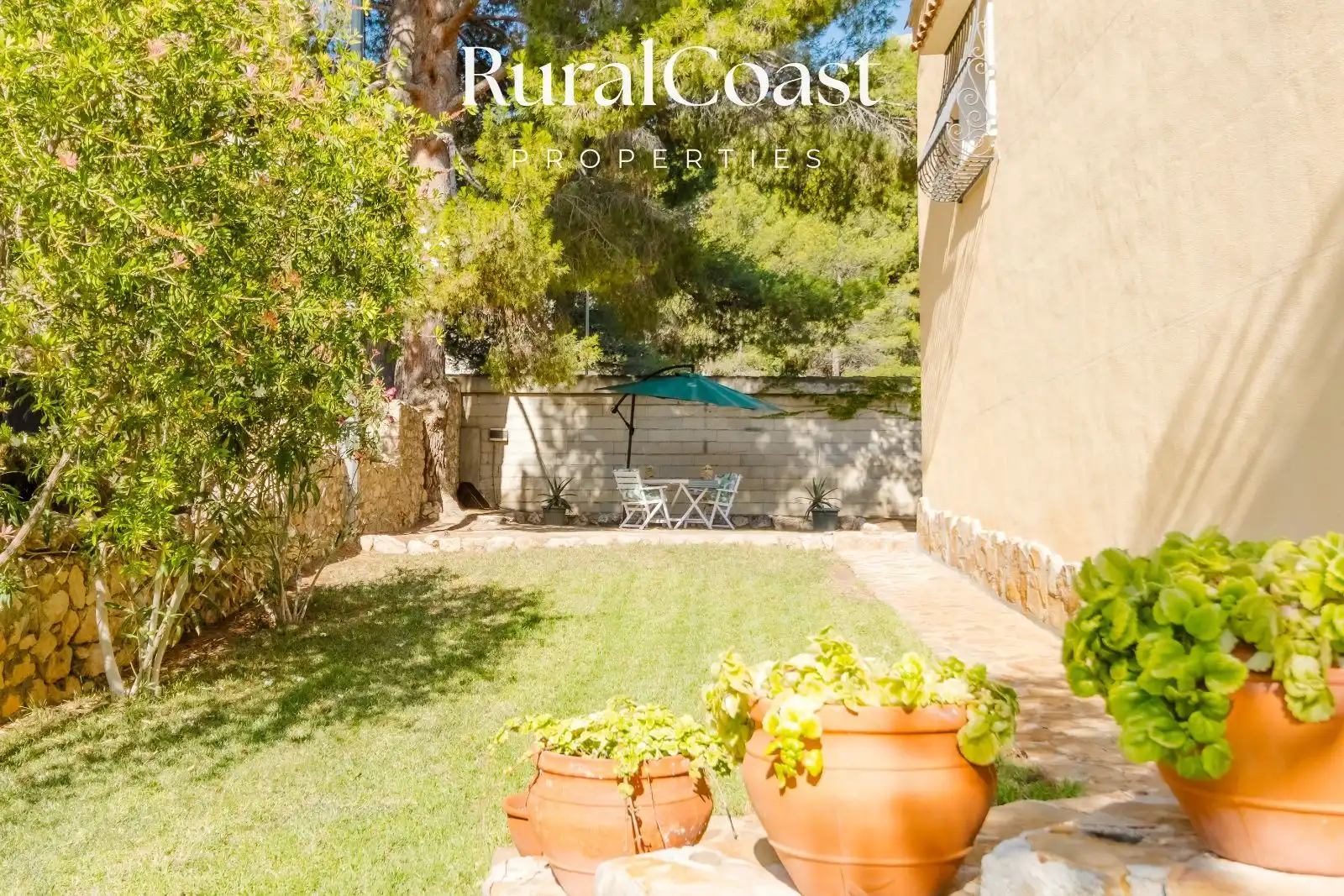 Jardín de Casa o chalet en venta en Tibi con Aire acondicionado, Calefacción y Jardín privado