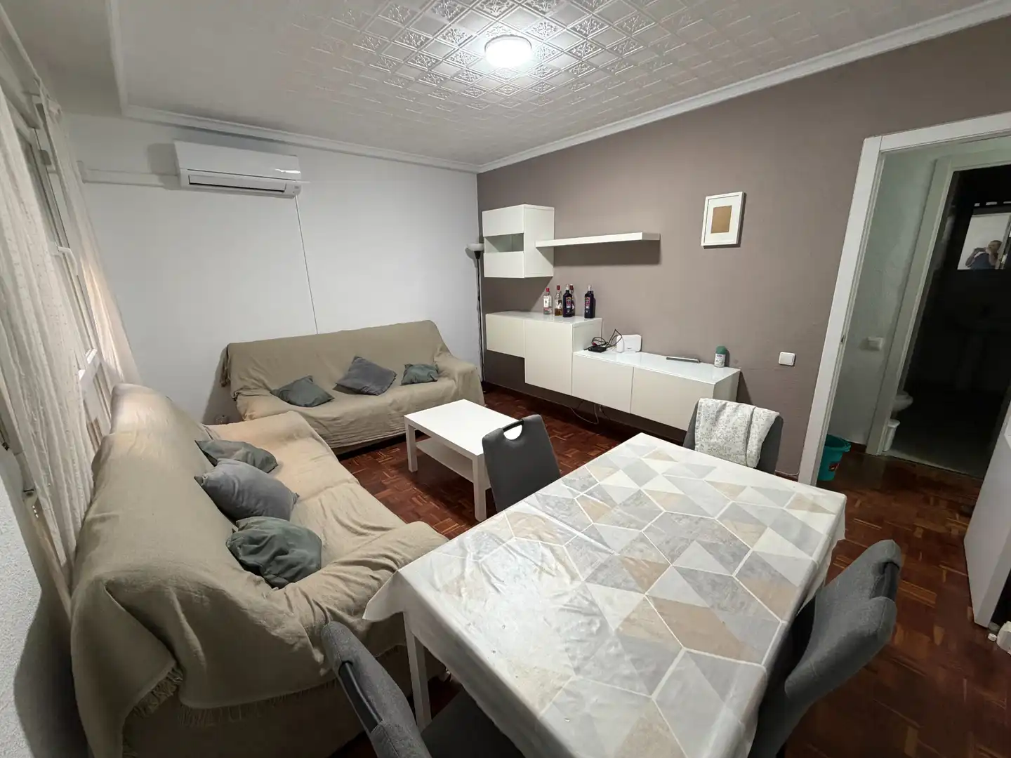 Living room of Flat for rent in Murcia  with Furnished, Oven and Washing machine
