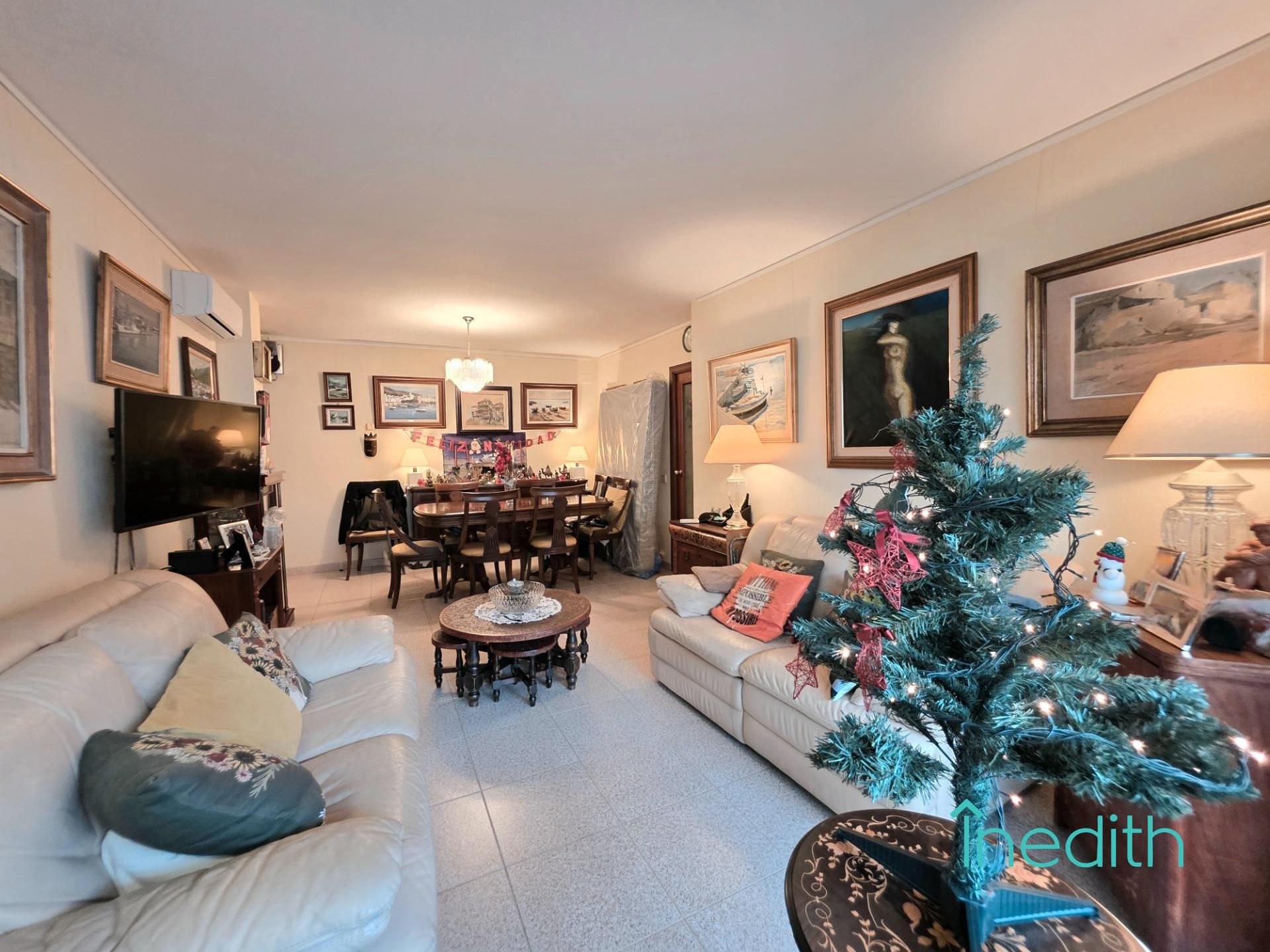 Living room of Flat for sale in Castelldefels  with Air Conditioner, Heating and Terrace