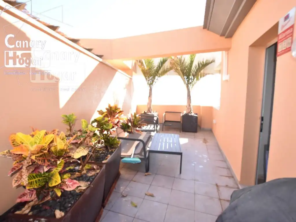 Terrasse von Dachboden zum Verkauf in San Miguel de Abona mit Klimaanlage, Heizung und Gemeinschaftspool