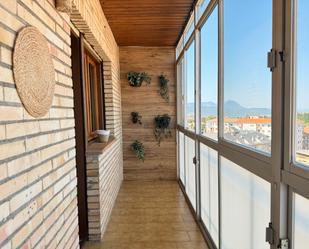 Balcony of Flat for sale in Jaca  with Heating, Parquet flooring and Terrace