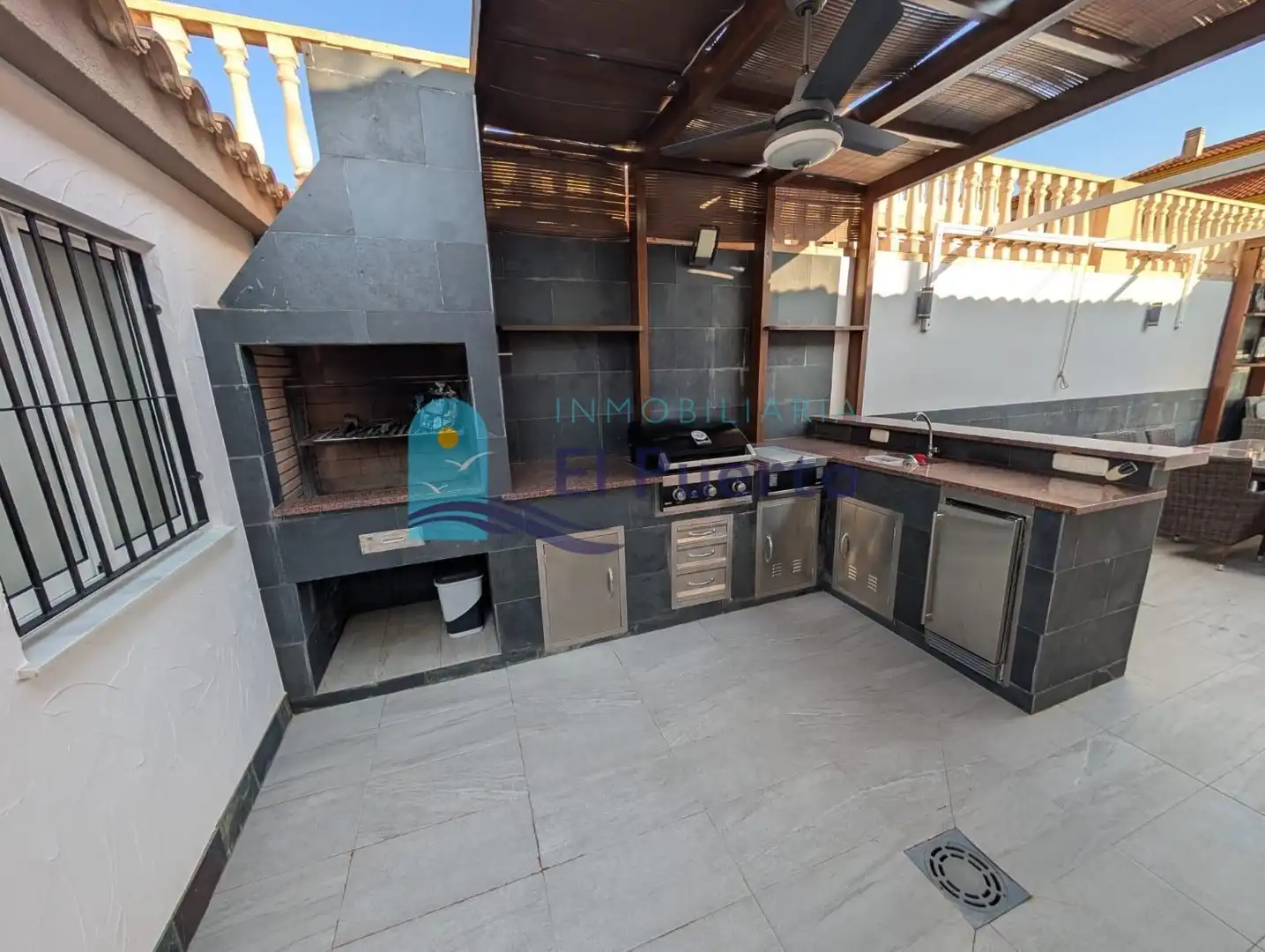 Kitchen of Houses for sale in Mazarrón  with Air Conditioner, Heating and Terrace
