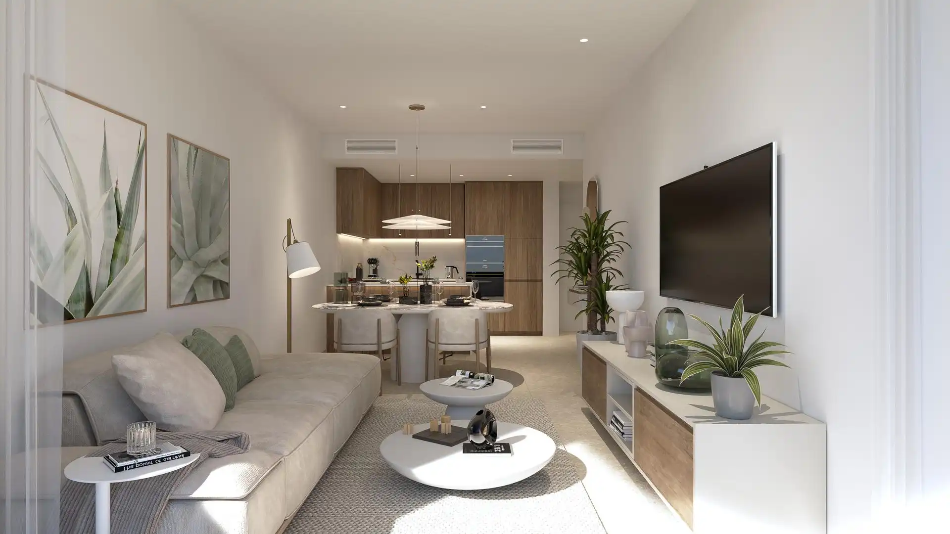 Sala de estar de Apartamento en venta en Pilar de la Horadada con Piscina comunitaria