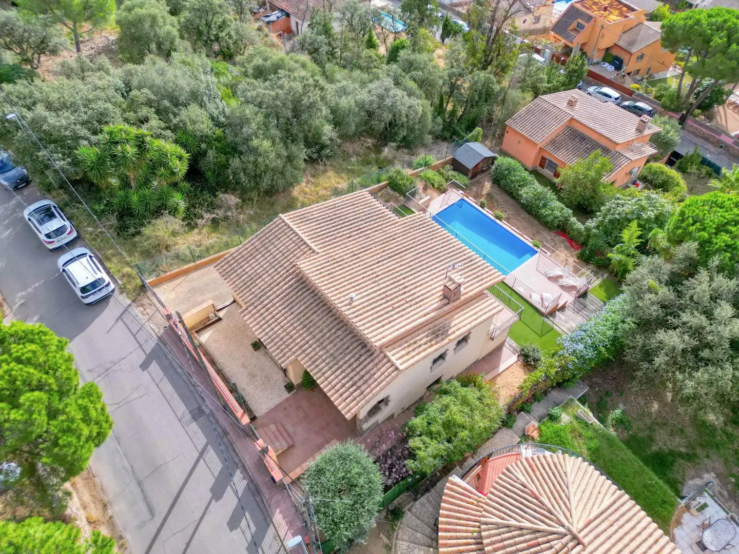 Vista exterior de Casa o xalet en venda en Calonge i Sant Antoni amb Calefacció, Terrassa i Piscina