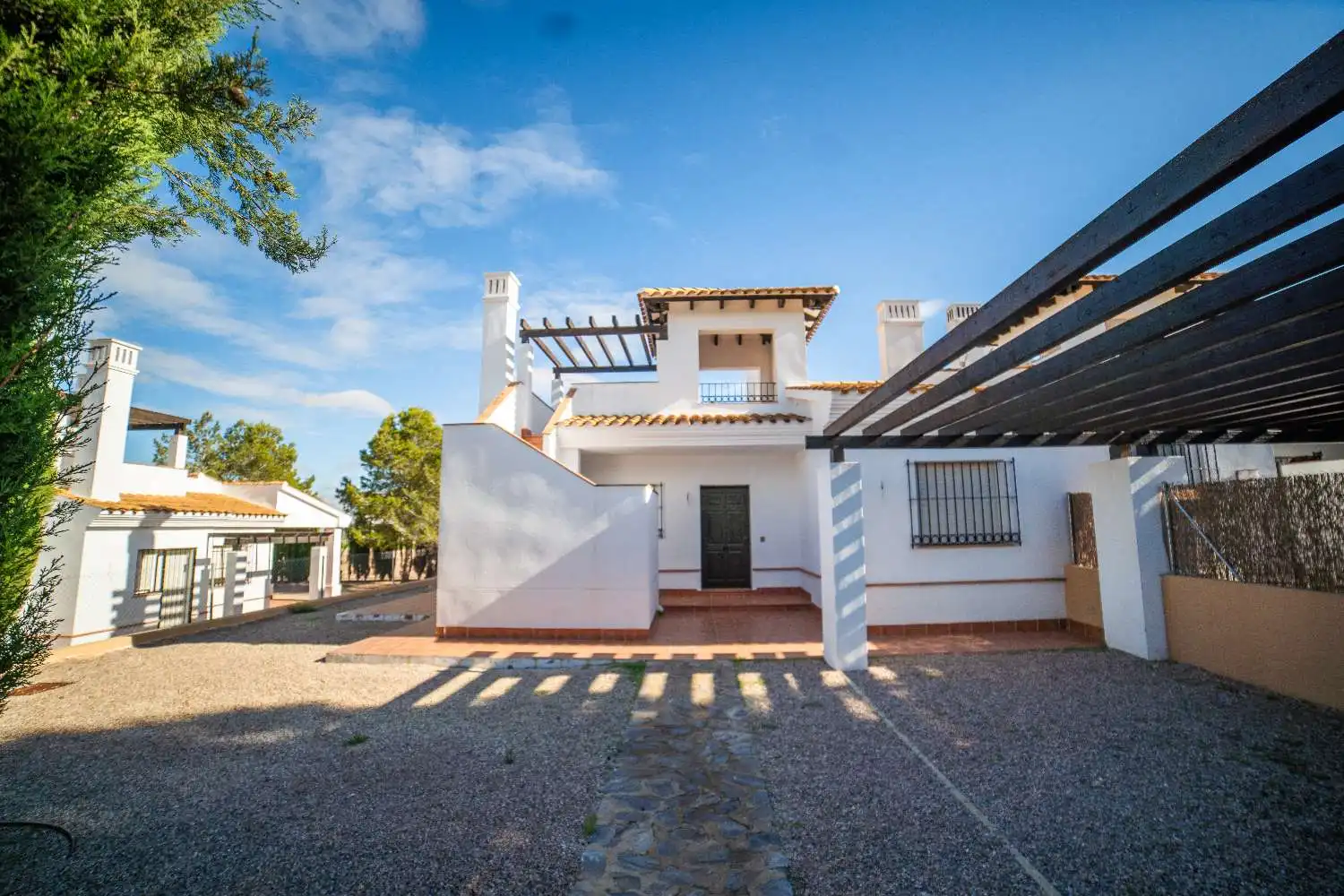 Vista exterior de Dúplex en venta en Fuente Álamo de Murcia con Terraza