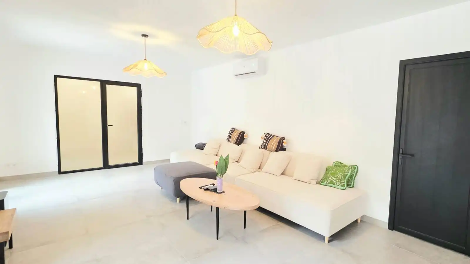 Living room of Houses for rent in Villajoyosa / La Vila Joiosa  with Air Conditioner and Internet