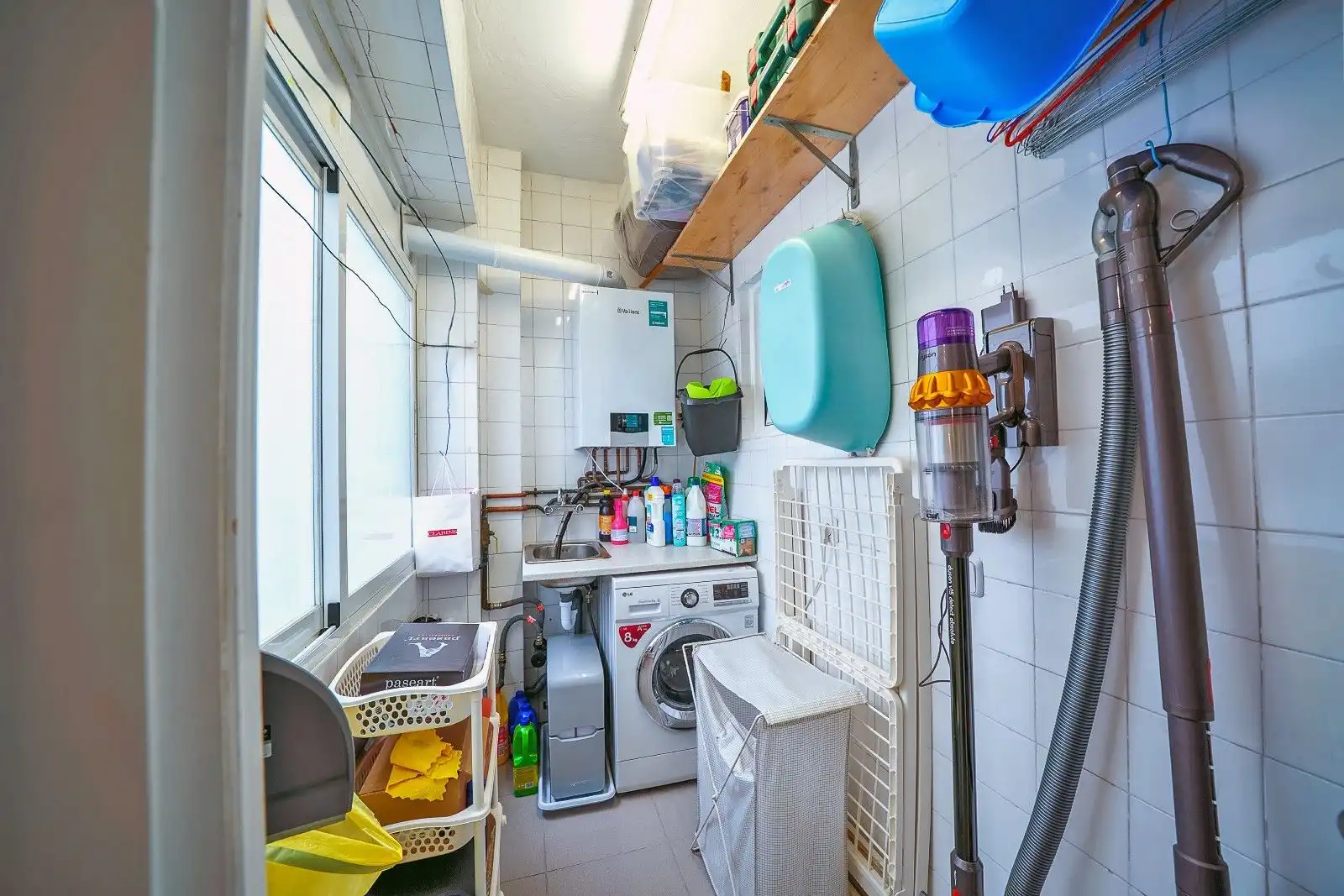 Cocina de Apartamento en venta en  Palma de Mallorca con Aire acondicionado, Calefacción y Parquet