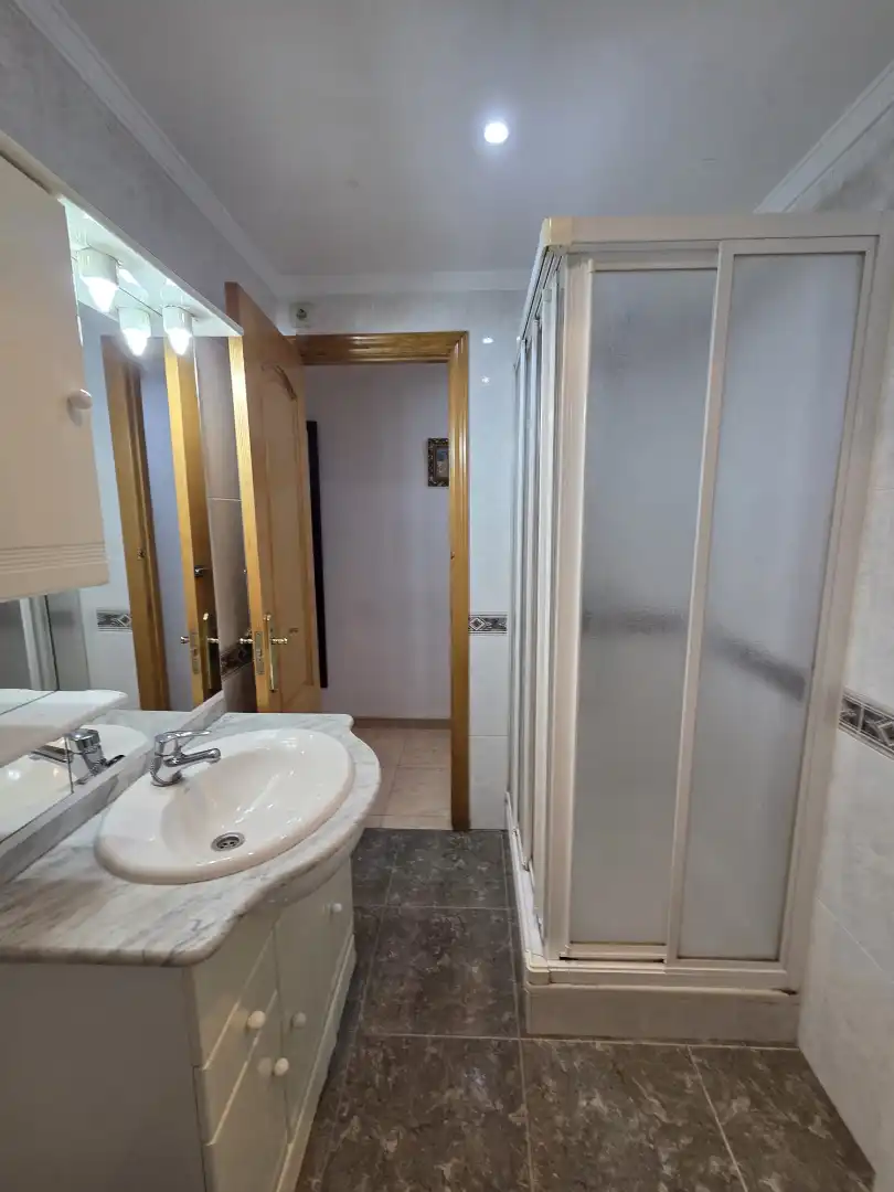 Bathroom of Flat for rent in Granada  with Furnished, Oven and Washing machine