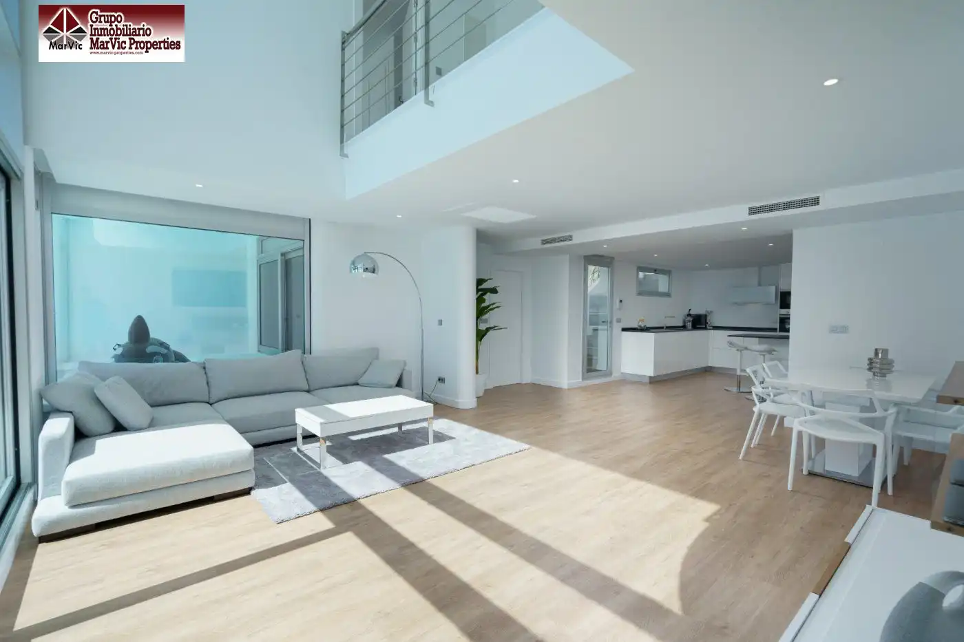 Sala de estar de Casa adosada en venta en Altea con Aire acondicionado, Calefacción y Terraza