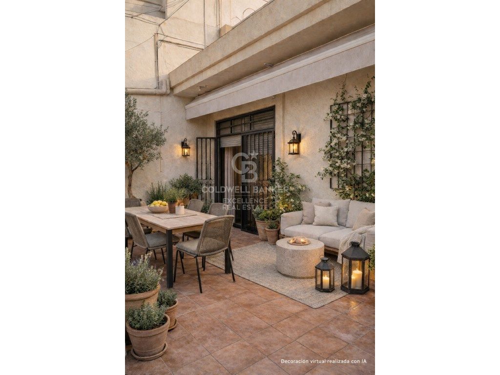 Terrasse von Dachboden zum Verkauf in  Valencia Capital mit Terrasse