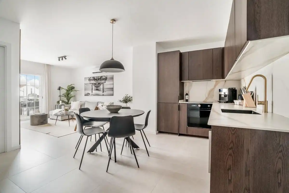 Kitchen of Apartments for rent in Nueva Andalucía