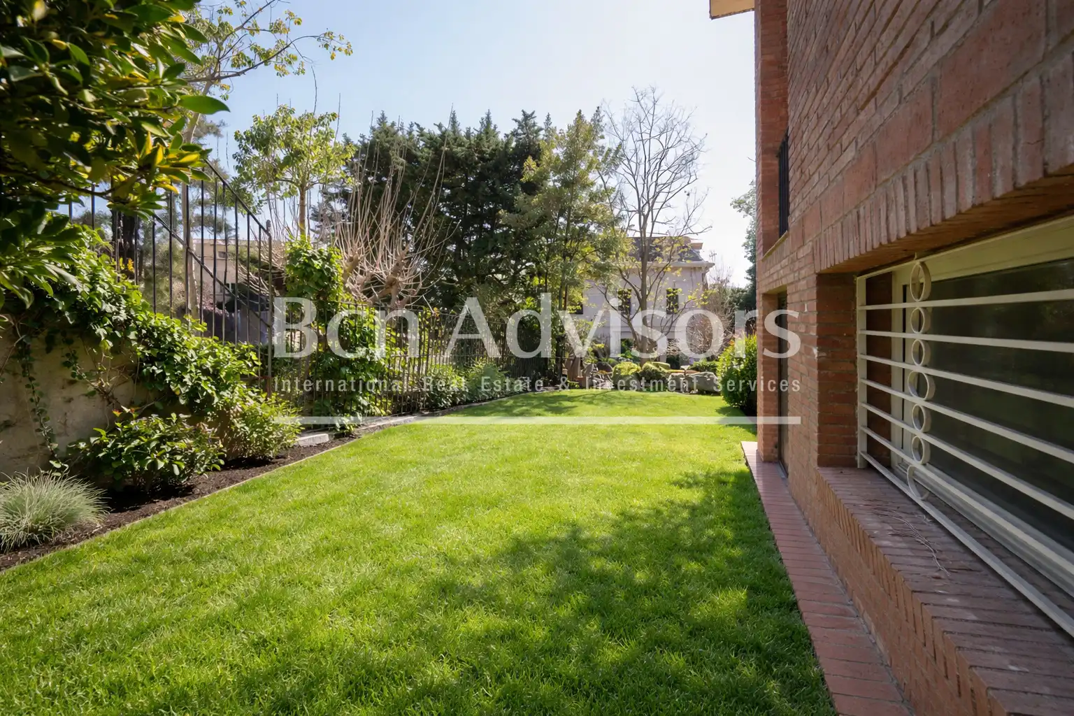 Jardín de Casa o chalet de alquiler en Barcelona con Aire acondicionado, Calefacción y Jardín privado