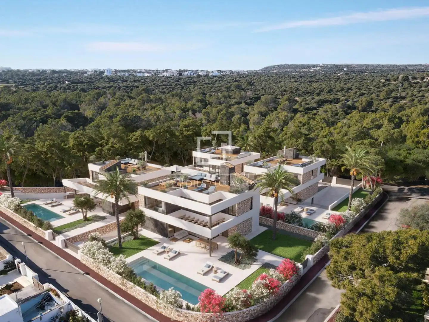 Vista exterior de Casa o xalet en venda en Ciutadella de Menorca amb Aire condicionat, Calefacció i Jardí privat