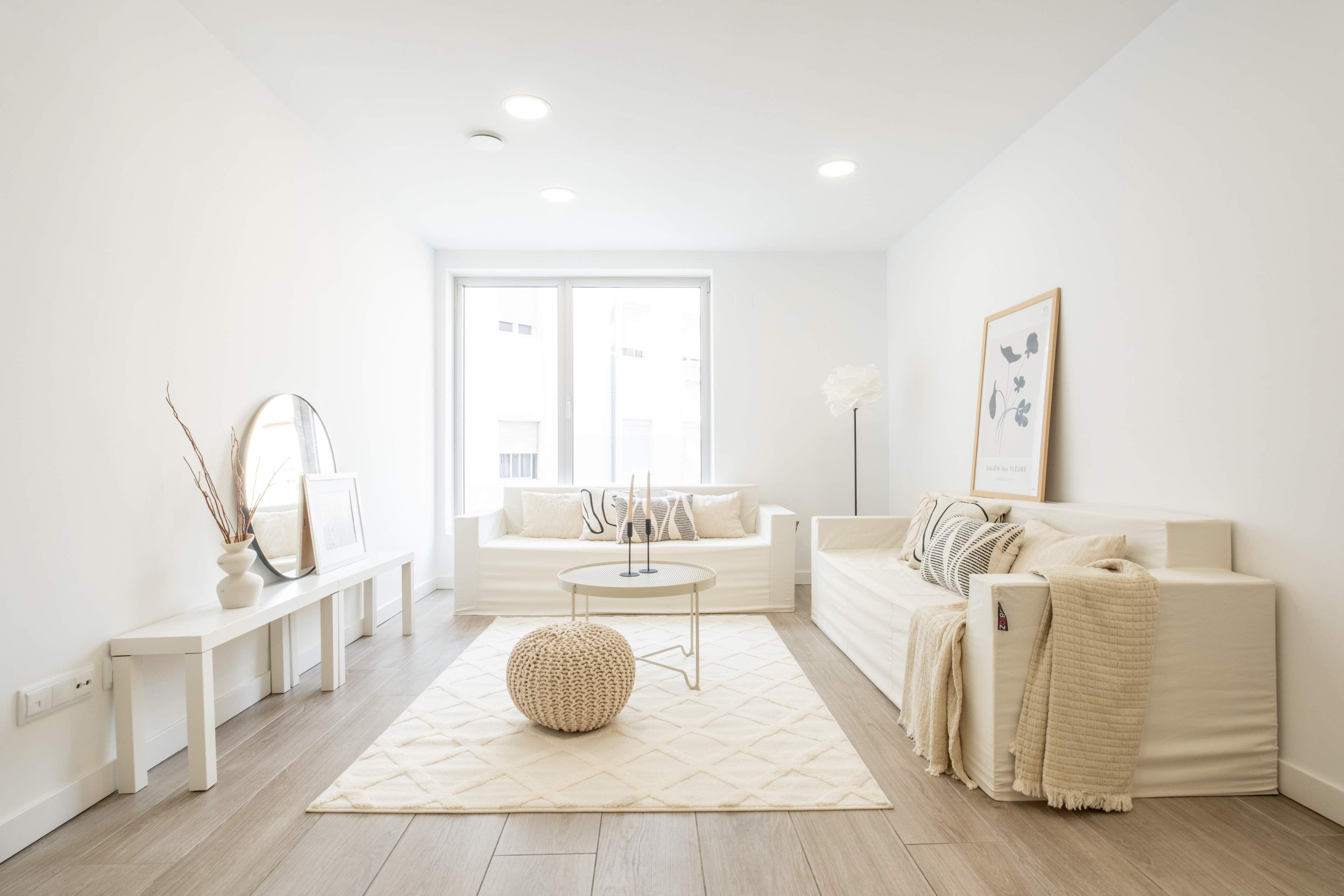 Wohnzimmer von Wohnung zum Verkauf in  Zaragoza Capital mit Klimaanlage, Abstellraum und Gemeinschaftspool