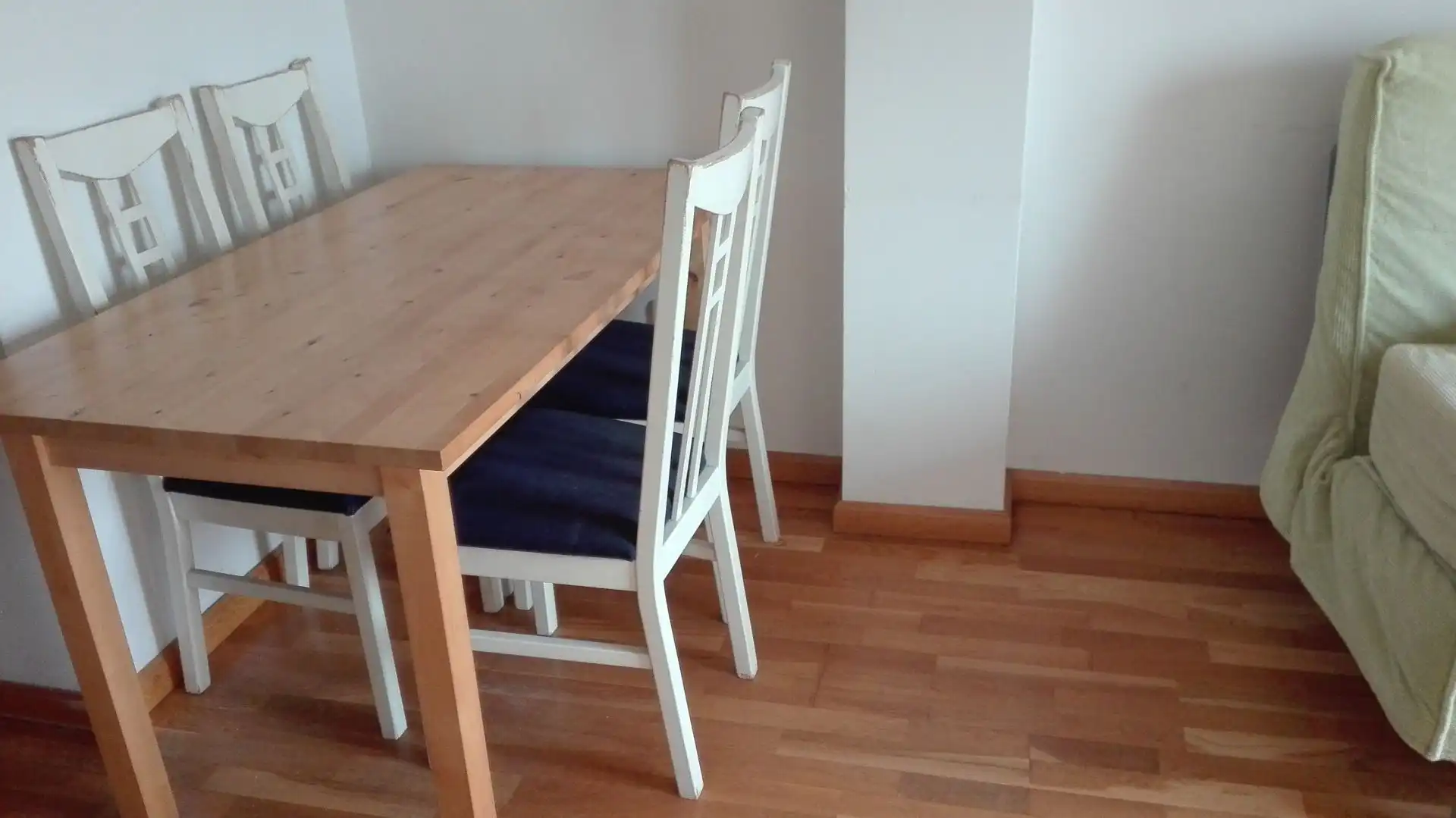 Comedor de Apartamento de alquiler en Salamanca con Calefacción, Parquet y Trastero