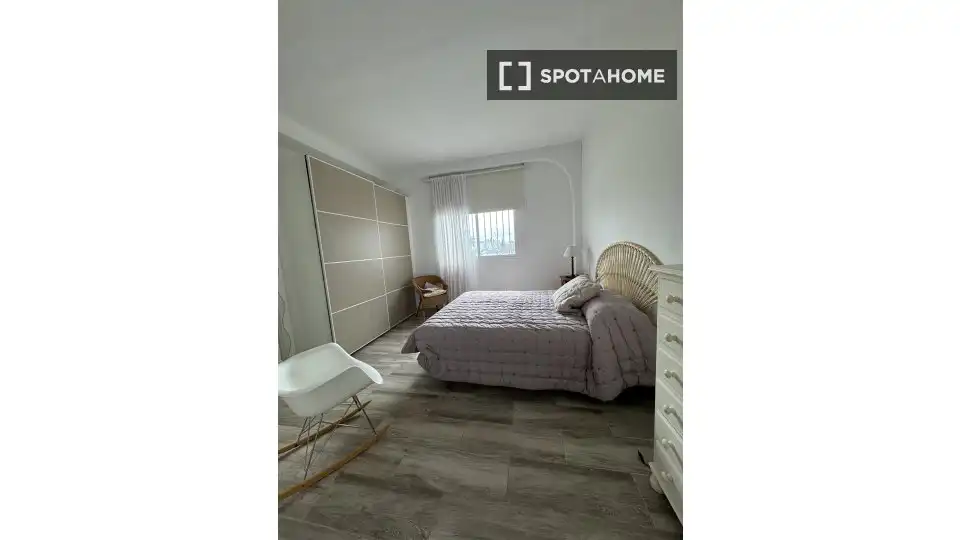Bedroom of Apartments for share in Mijas  with Air Conditioner, Heating and Terrace