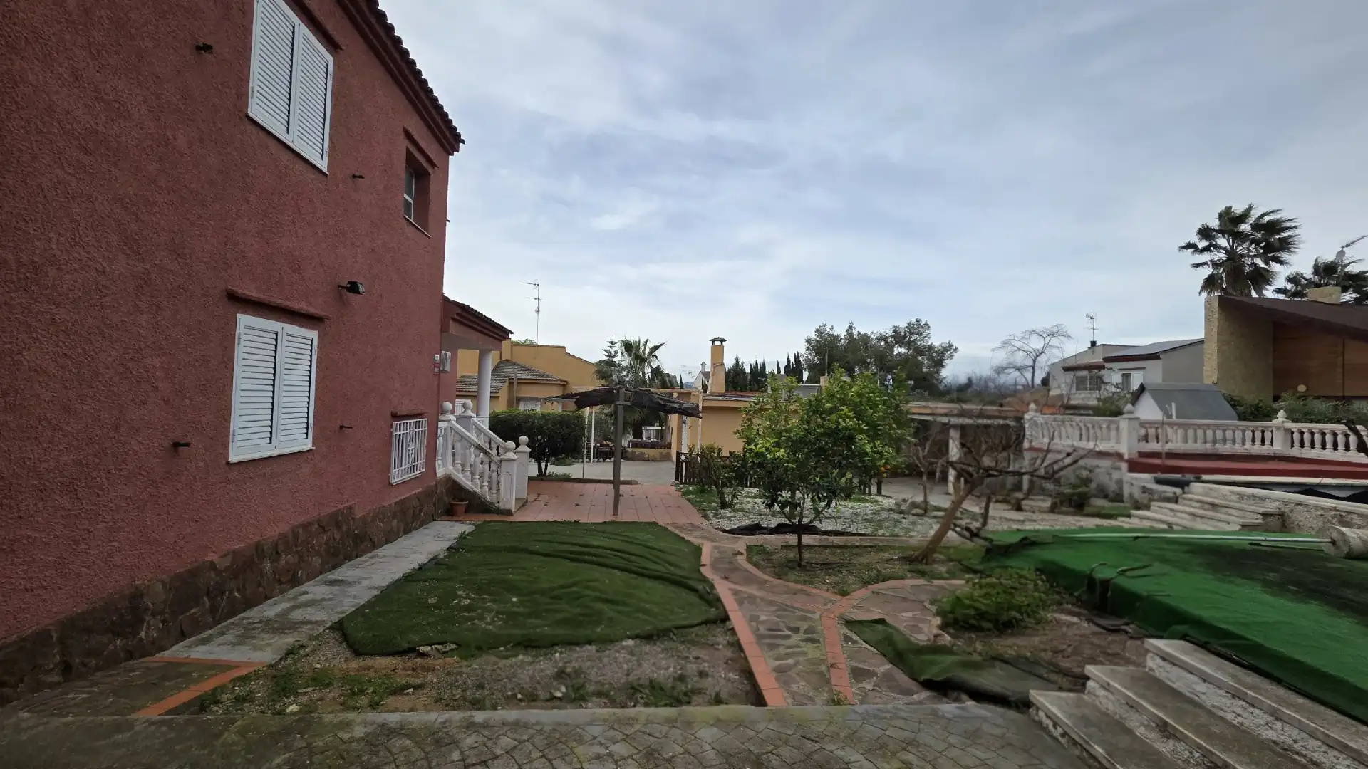 Jardín de Casa o chalet en venta en Chiva con Aire acondicionado, Jardín privado y Terraza