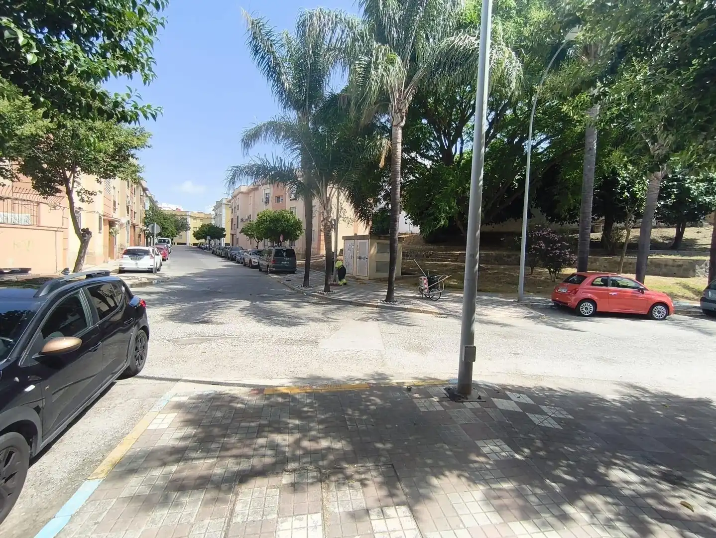 Exterior view of Flat for sale in Algeciras  with Furnished