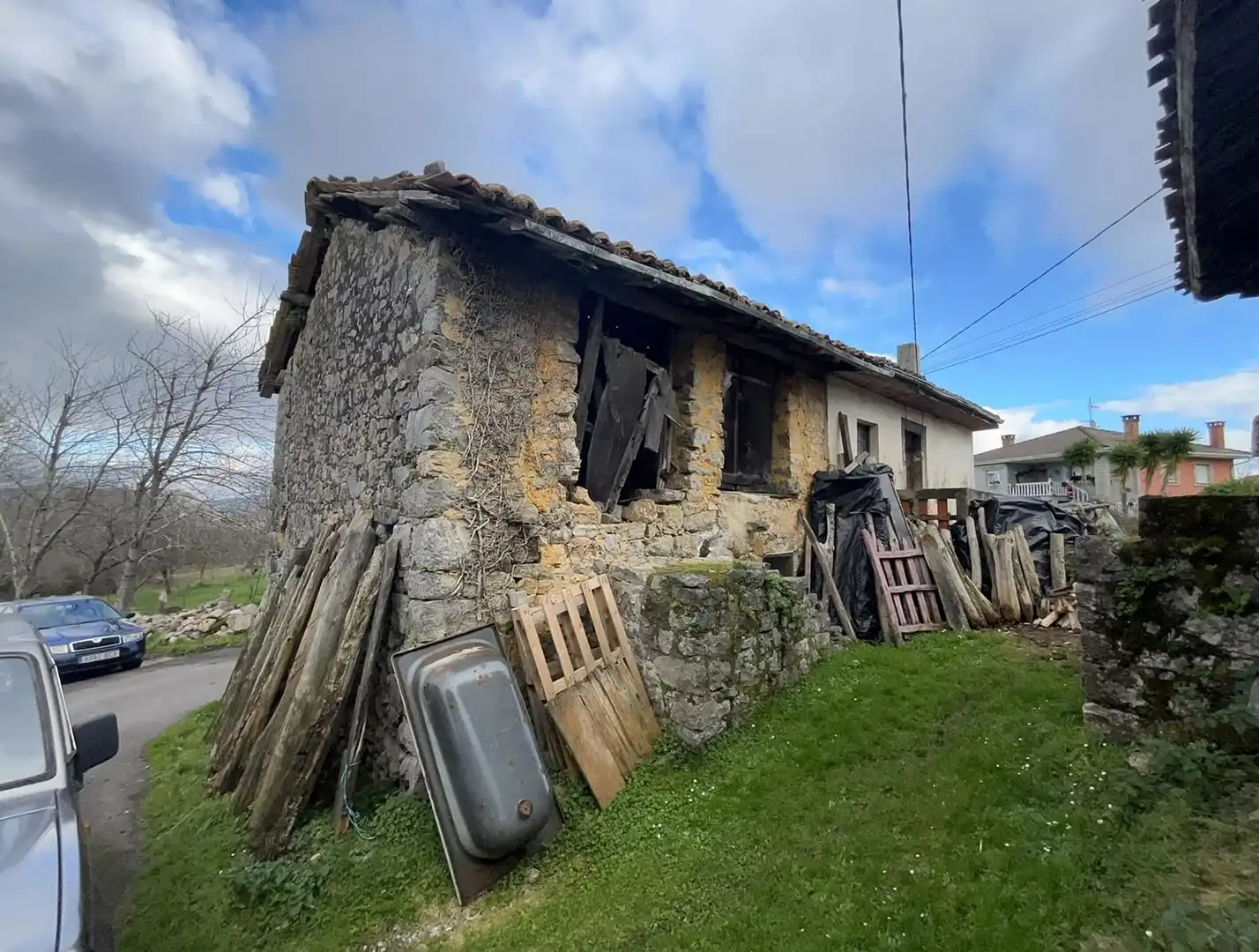 Vista exterior de Casa o chalet en venta en Parres