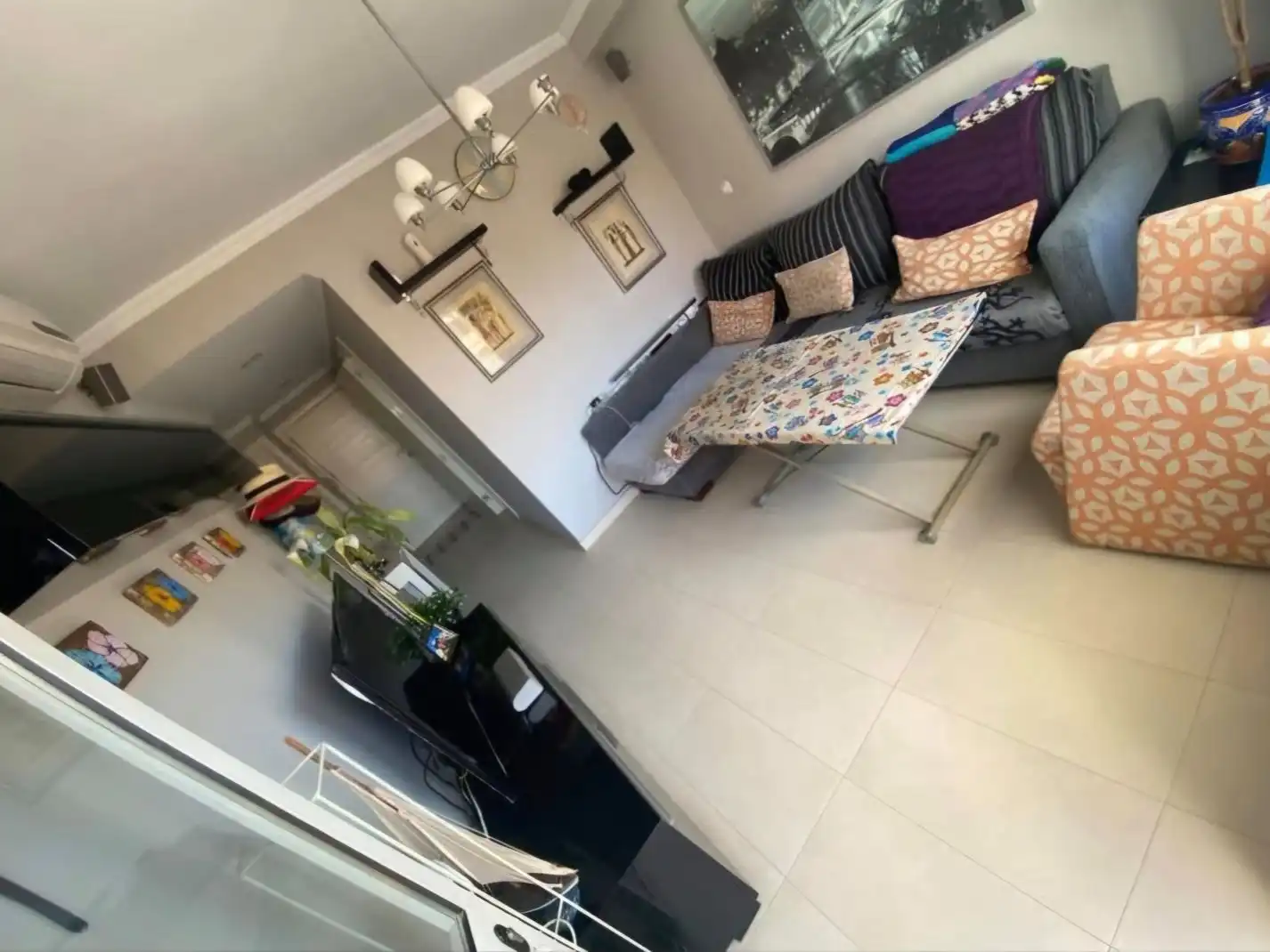 Sala de estar de Piso de alquiler en Centro