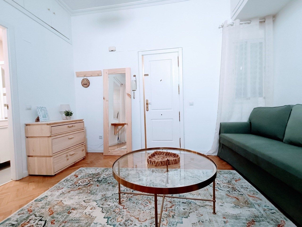 Bedroom of Study to rent in  Madrid Capital  with Parquet flooring and Furnished