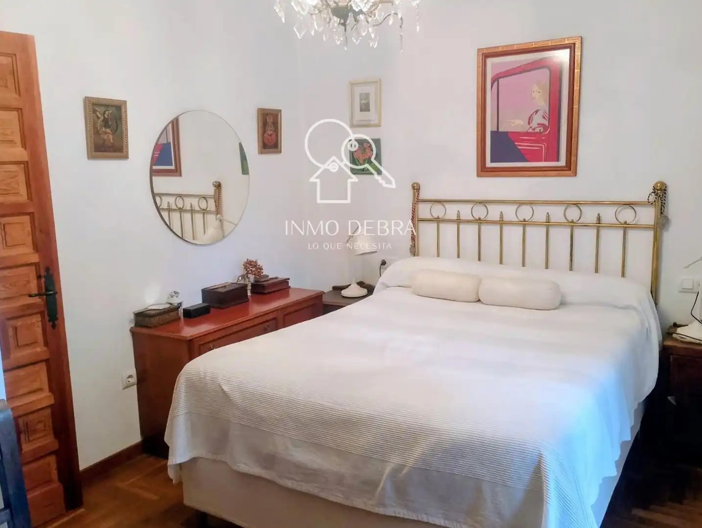 Schlafzimmer von Einfamilien-Reihenhaus zum Verkauf in Cudillero mit Heizung, Privatgarten und Terrasse