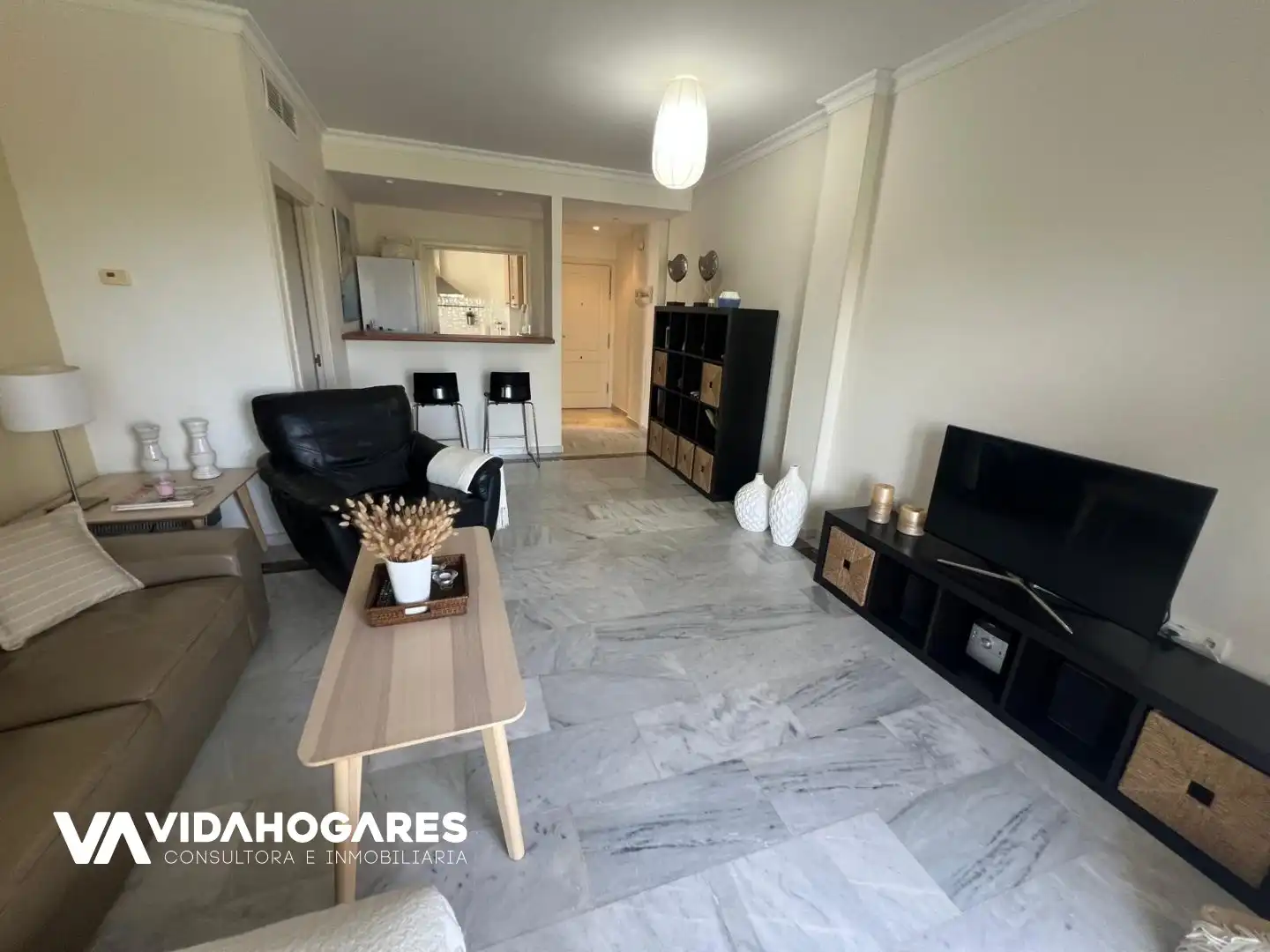 Sala d'estar de Pis en venda en Rota amb Terrassa, Piscina i Moblat