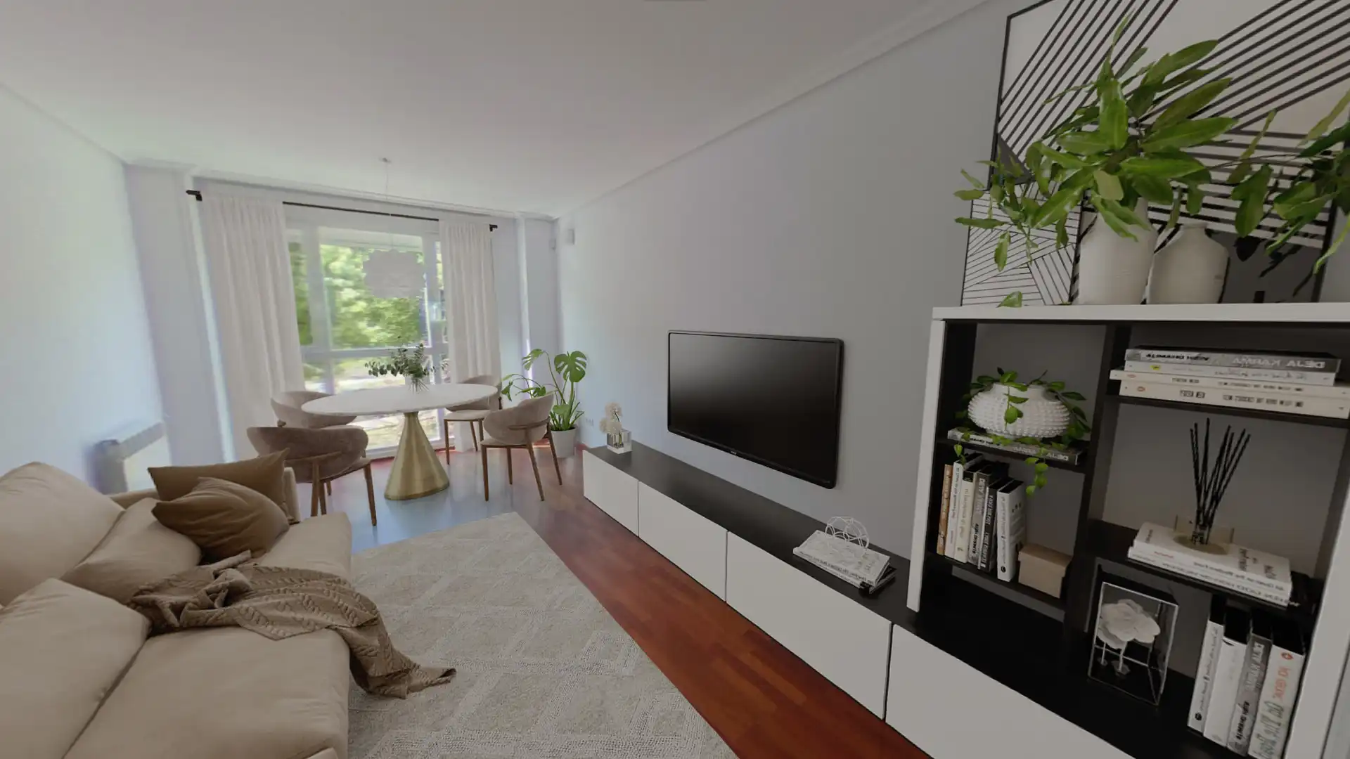 Sala de estar de Piso en venta en Santander