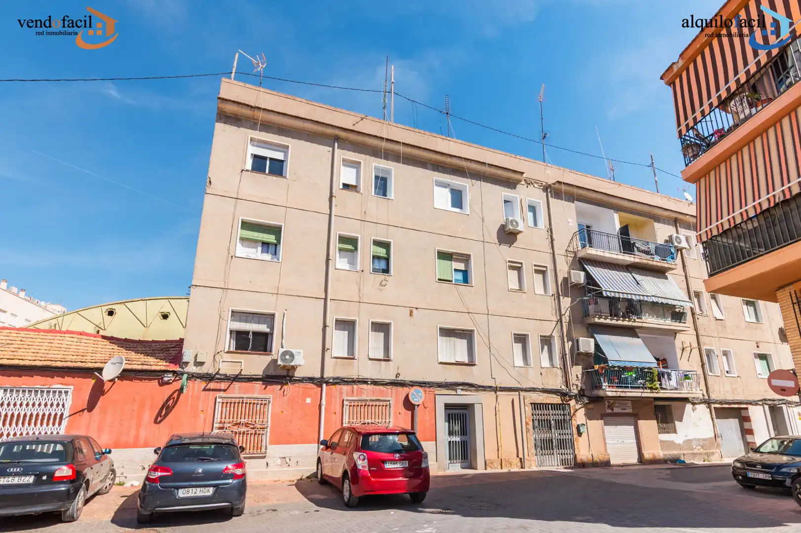 Vista exterior de Pis en venda en Alcantarilla amb Aire condicionat, Calefacció i Terrassa
