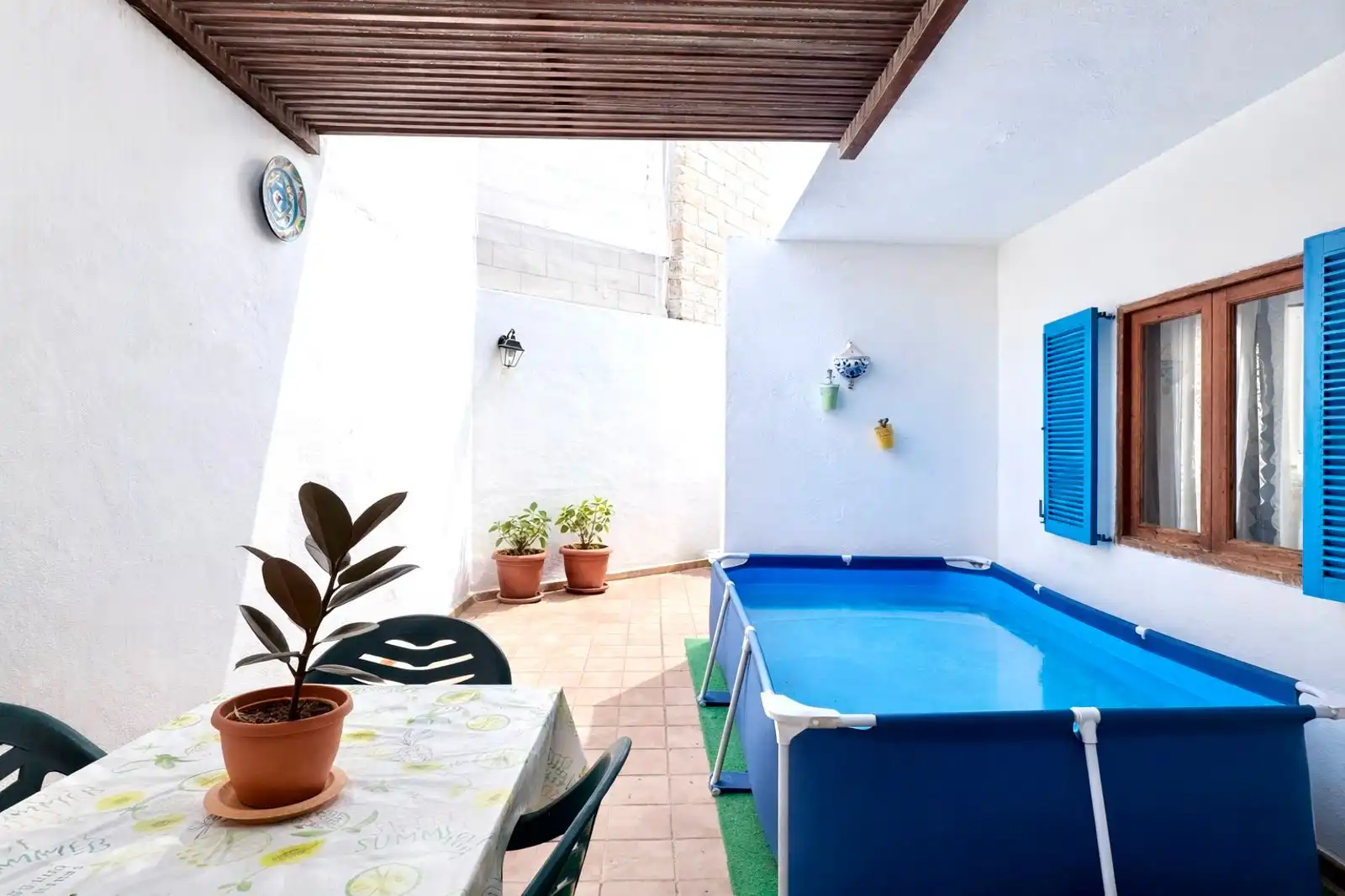 Schwimmbecken von Wohnungen zum Verkauf in Pollença mit Heizung, Terrasse und Abstellraum