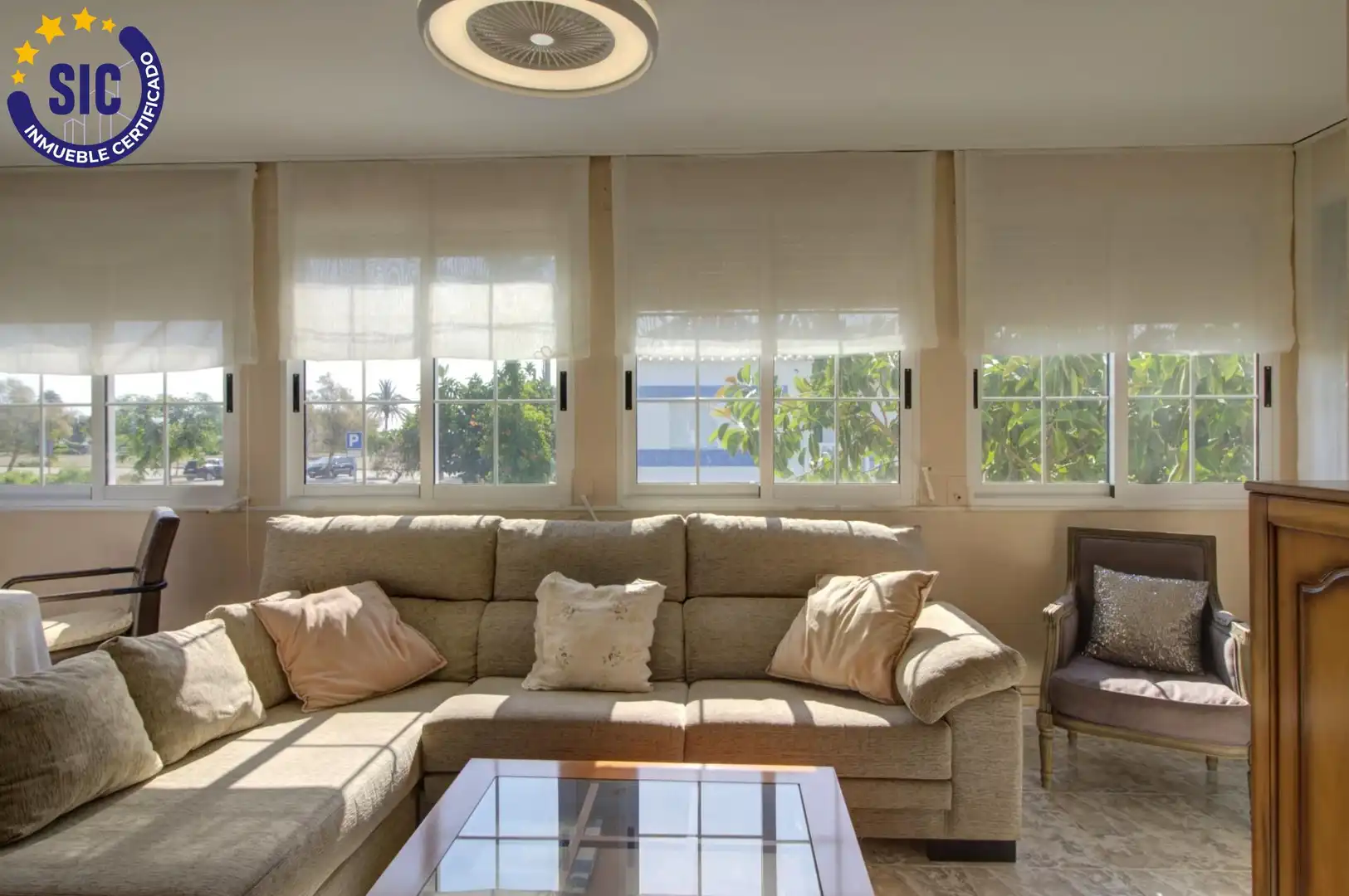 Living room of Houses for sale in Almenara  with Heating, Private garden and Terrace