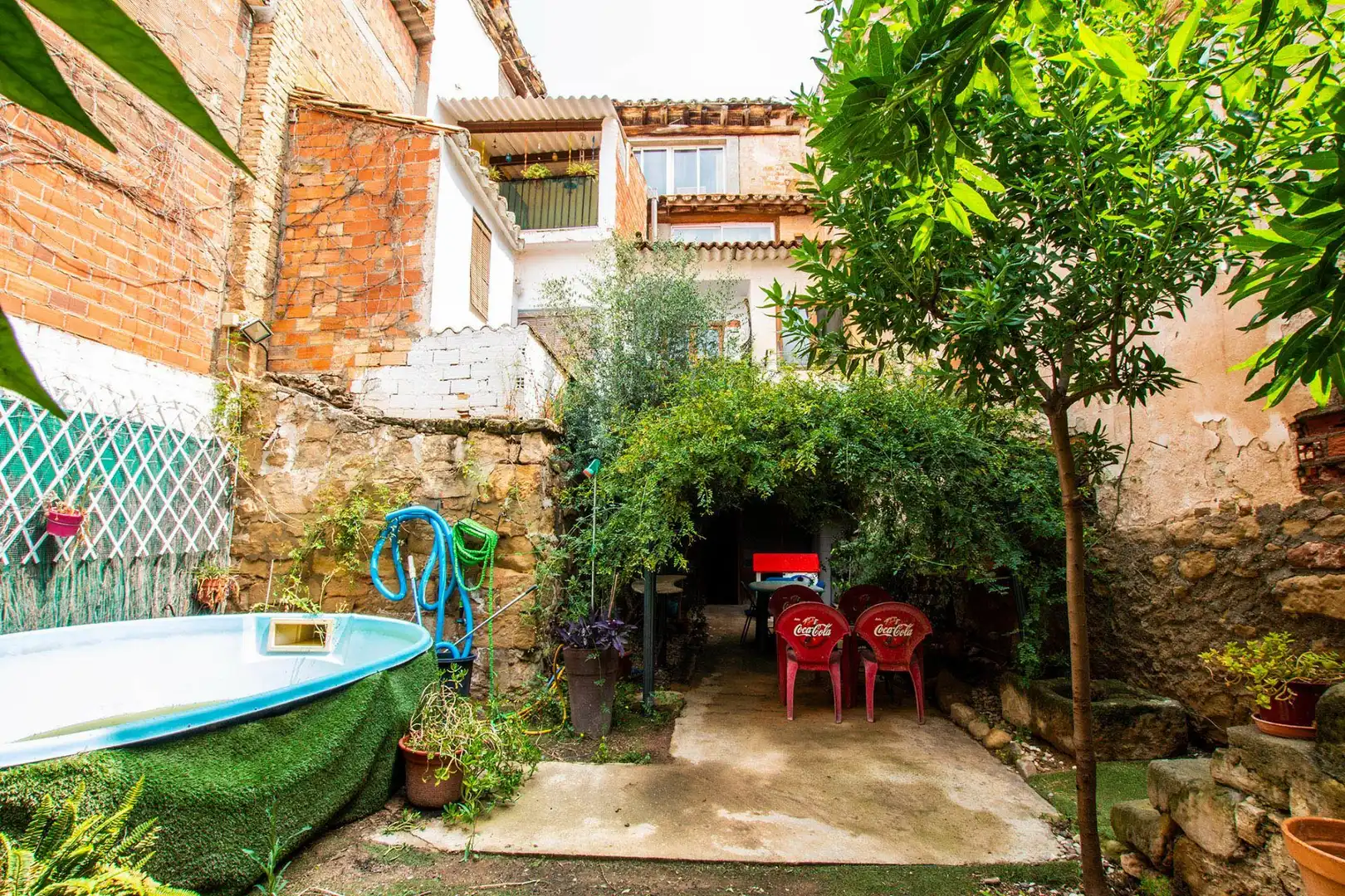 Jardí de Casa o xalet en venda en Caspe amb Jardí privat