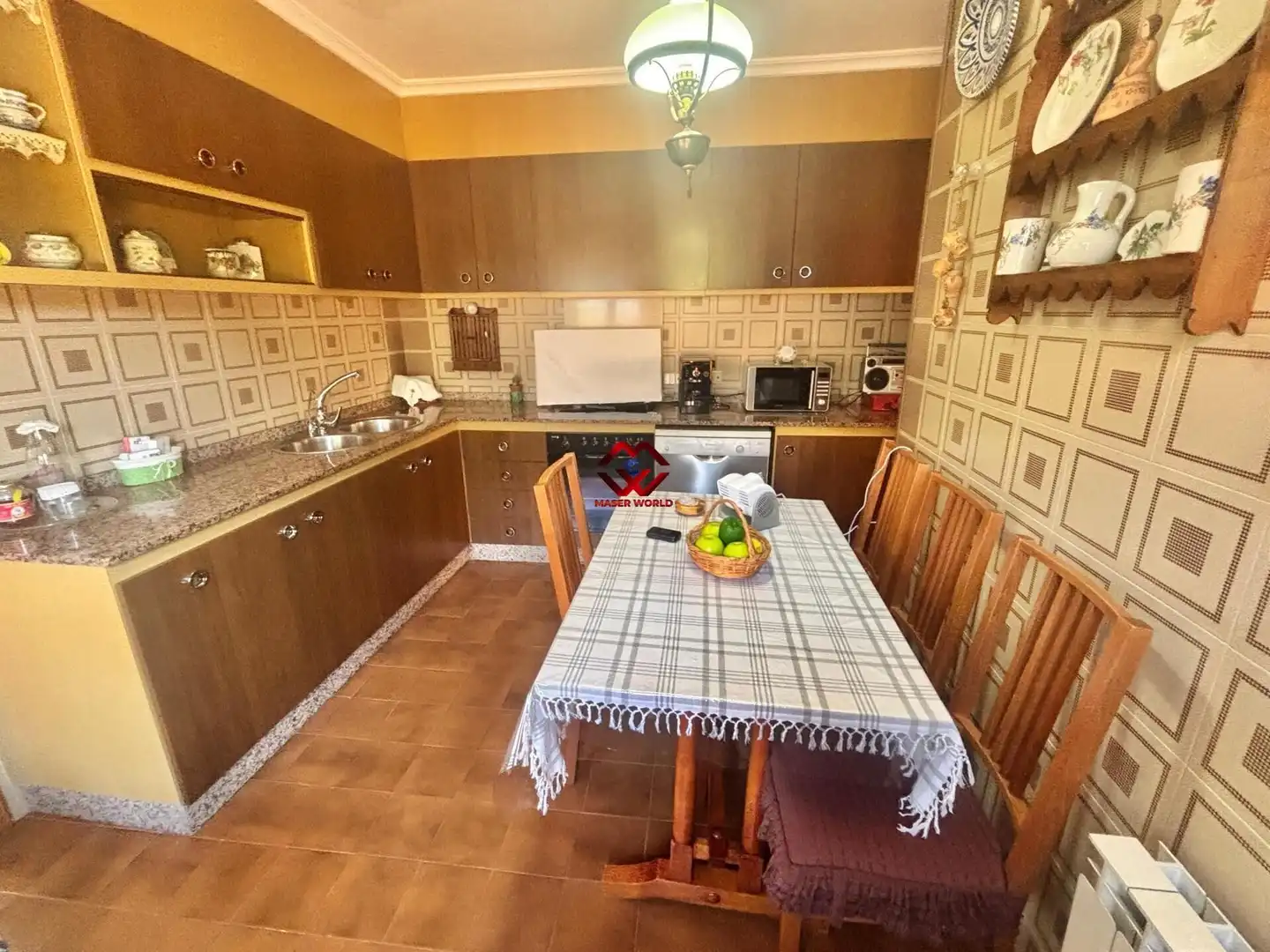 Cuina de Casa o xalet en venda en San Javier amb Aire condicionat, Calefacció i Jardí privat