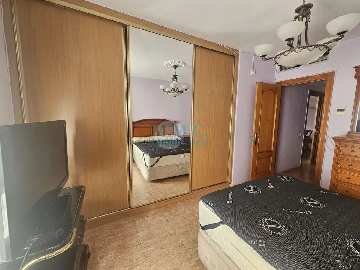 Bedroom of Flat for sale in Roquetas de Mar  with Air Conditioner, Terrace and Furnished